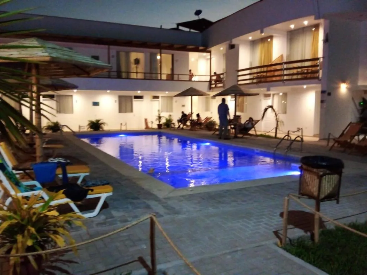 Swimming pool in Prim Hotel Vichayito