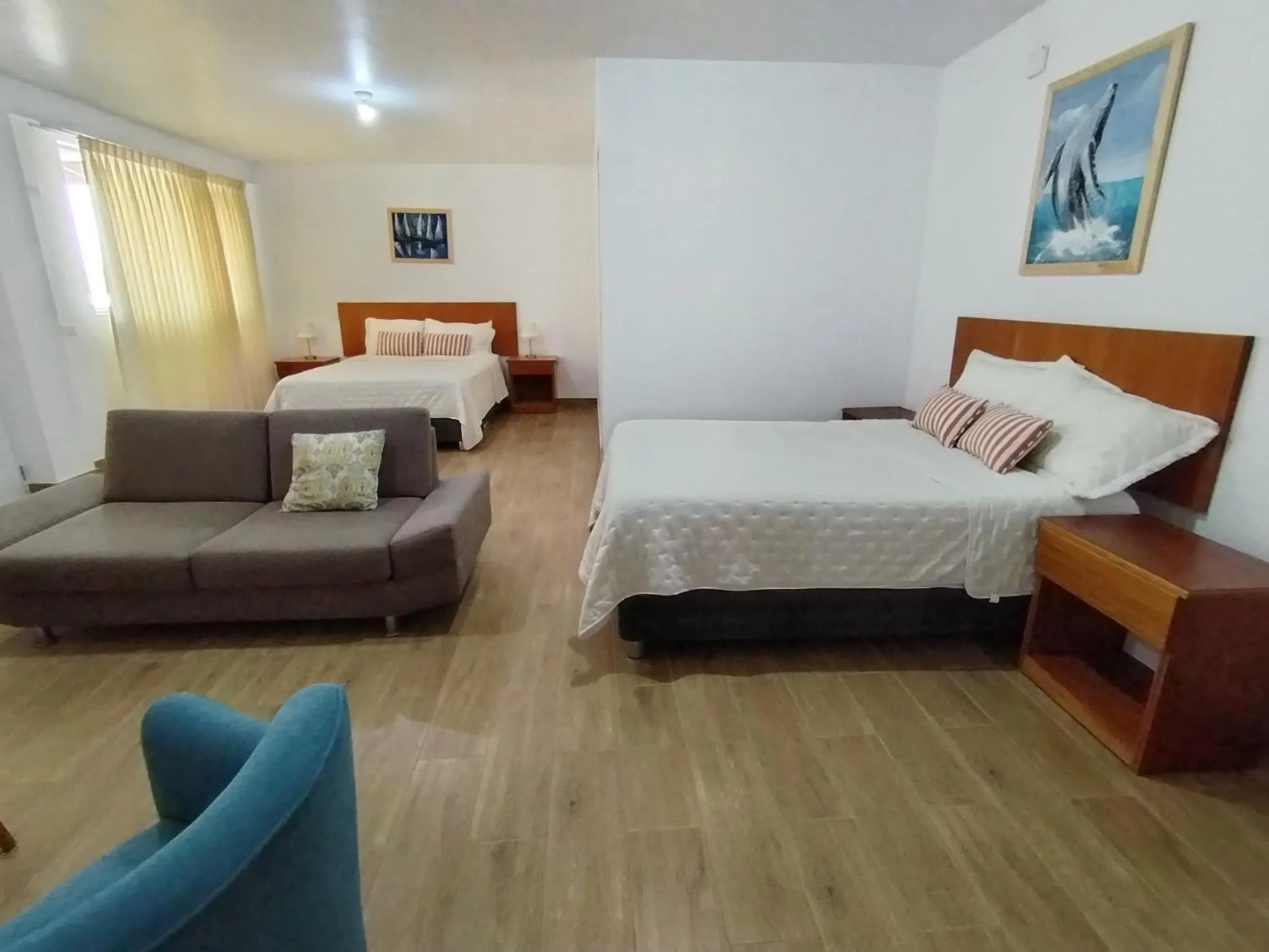 Bed in Prim Hotel Vichayito