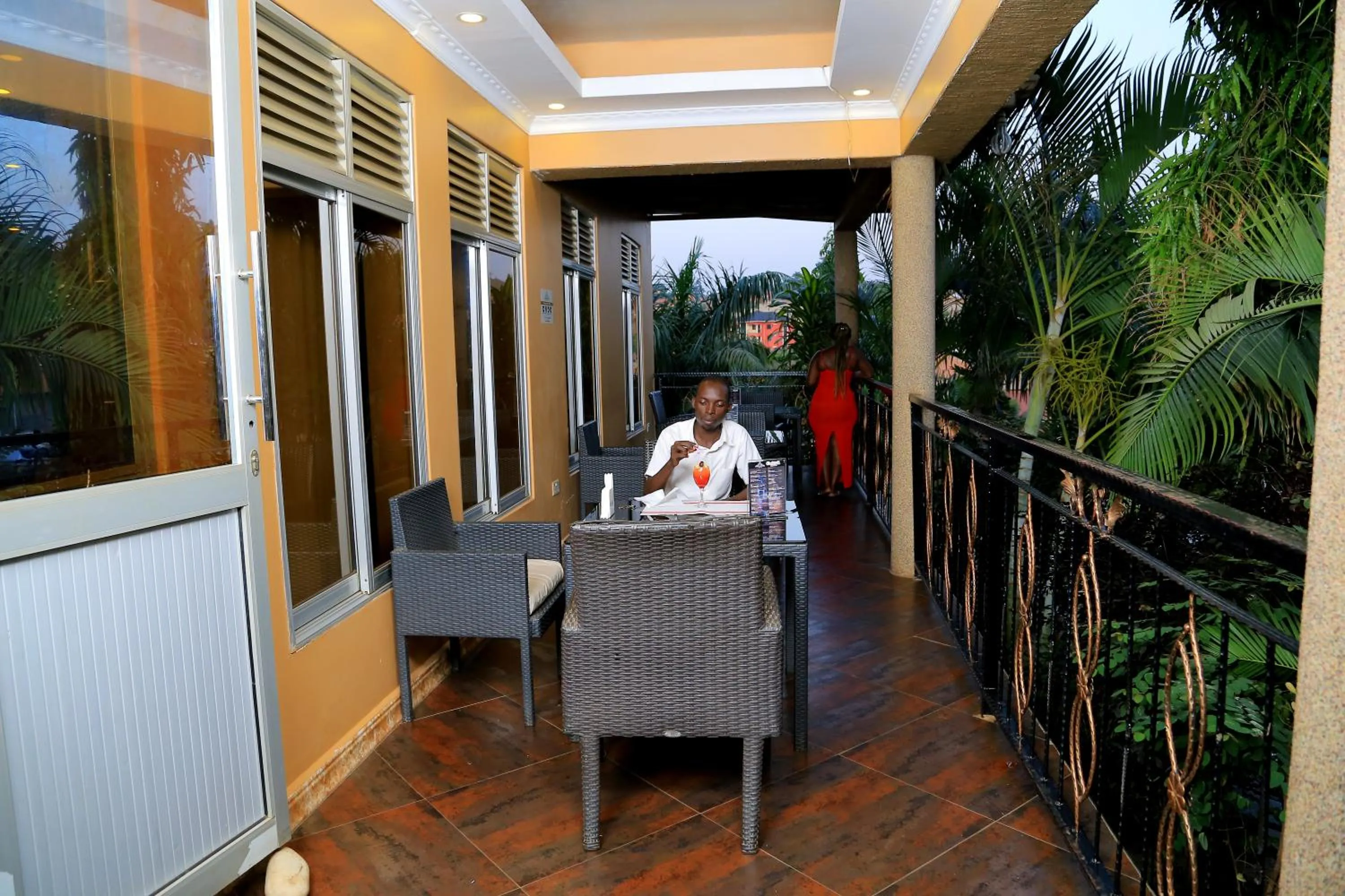 Balcony/Terrace in Lishi Resort Hotel