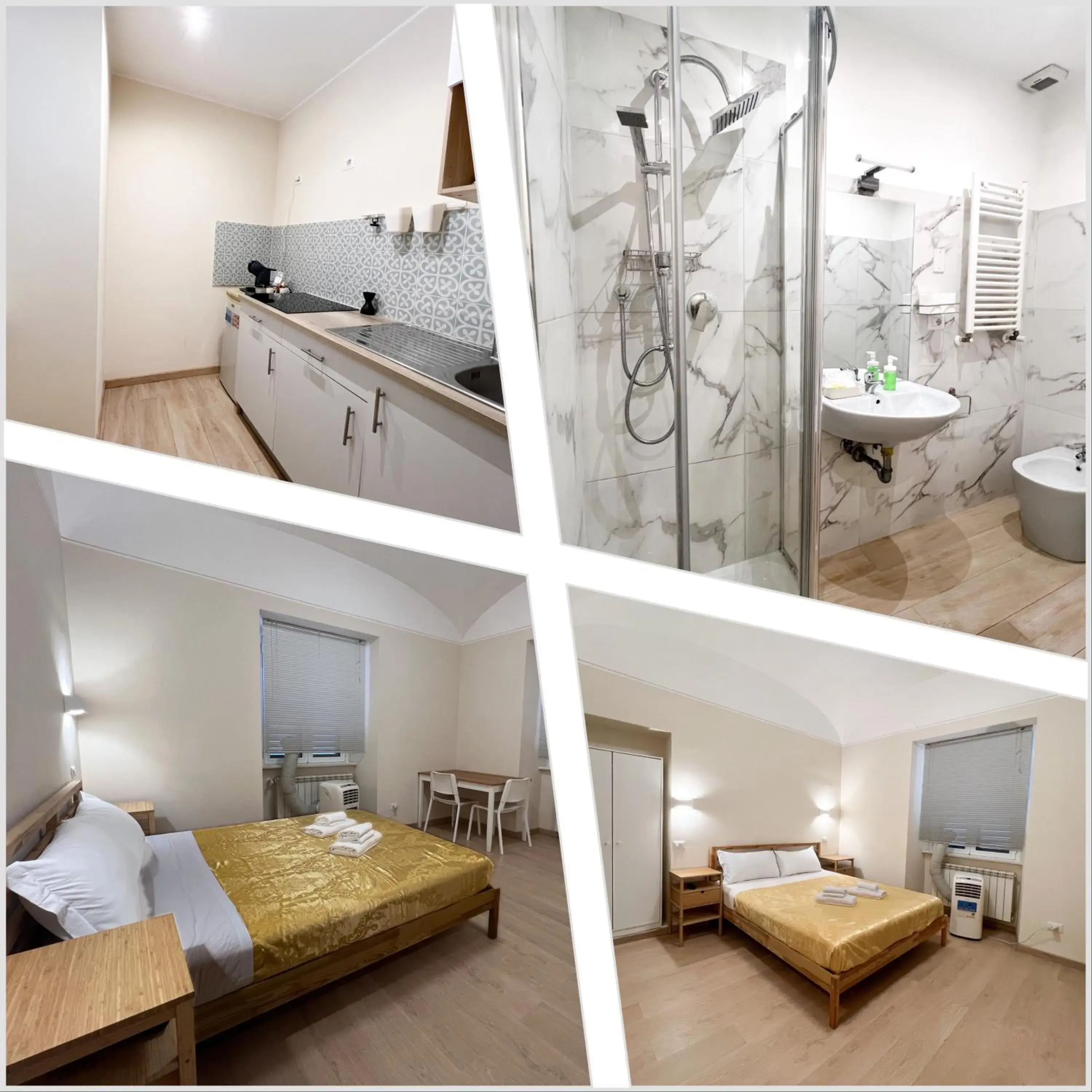 Bed in Booking House Rome Bed in Booking House Rome