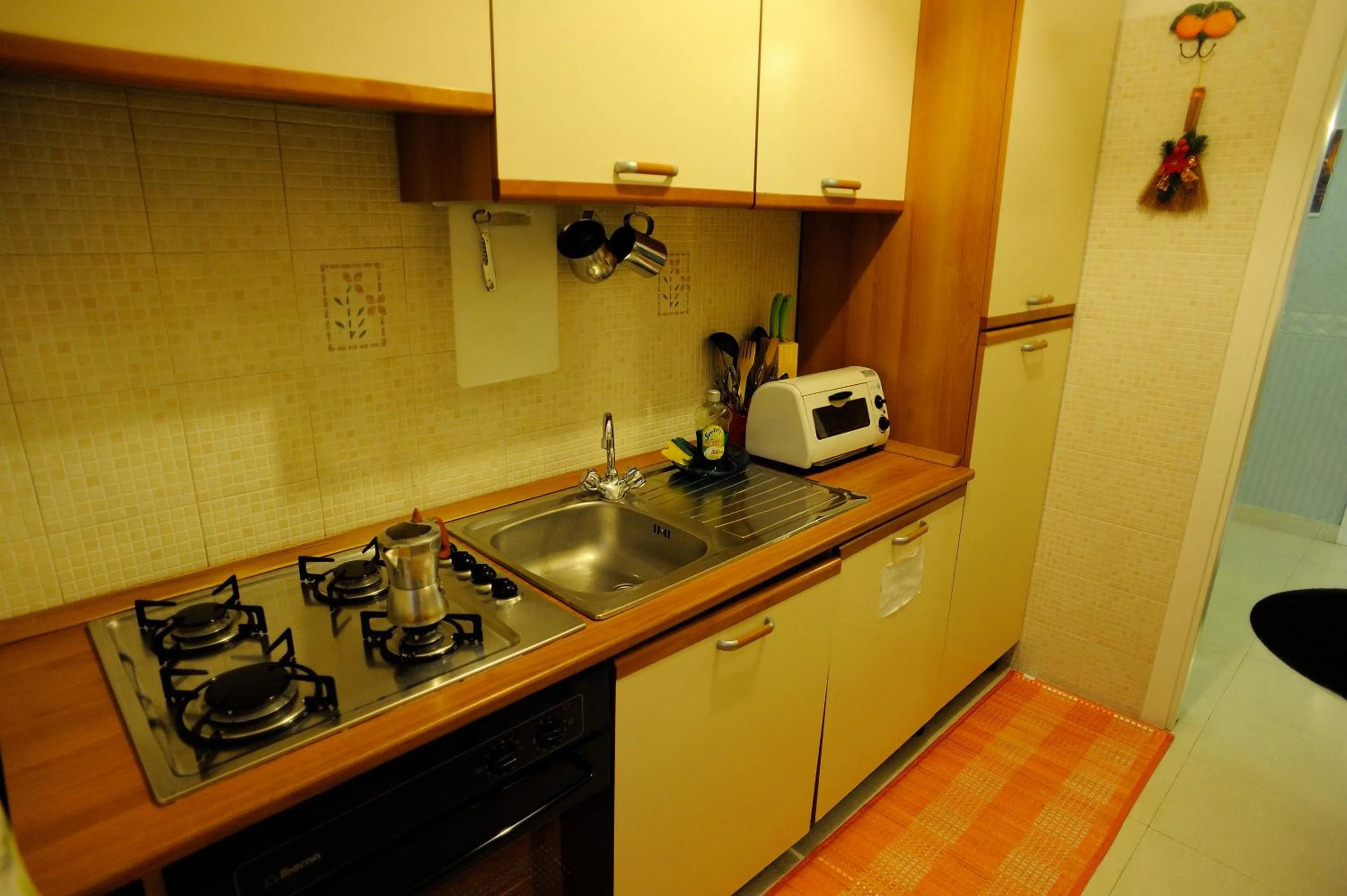 Kitchen or kitchenette in La Casa Romana