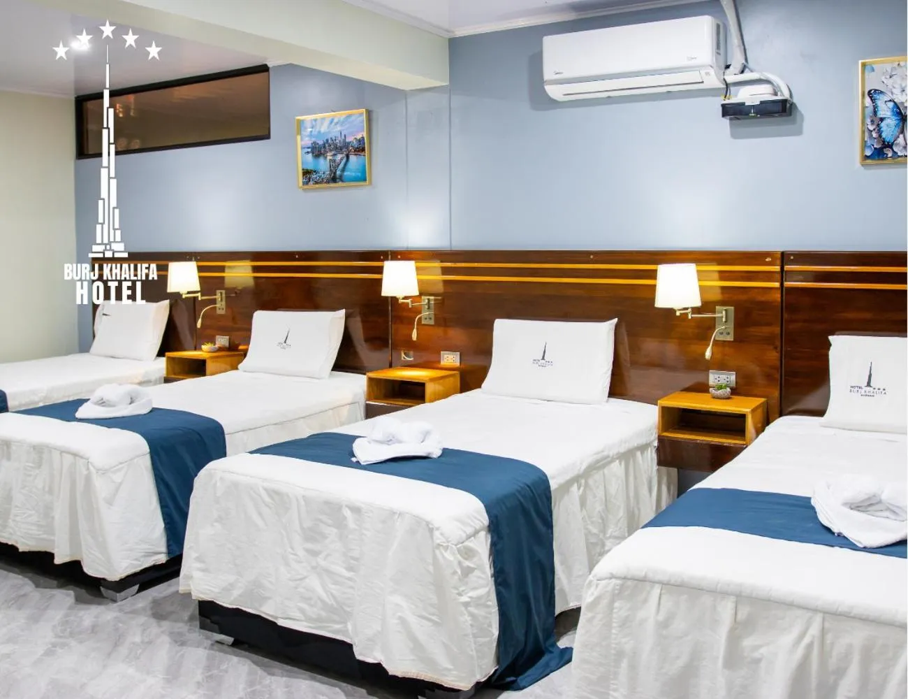 Bed in Hotel Burj Khalifa