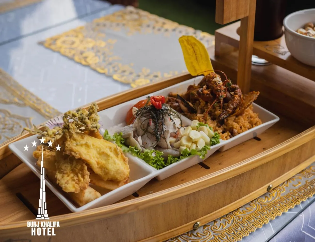 Food and drinks in Hotel Burj Khalifa