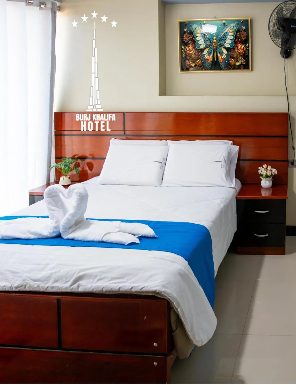 Bed in Hotel Burj Khalifa