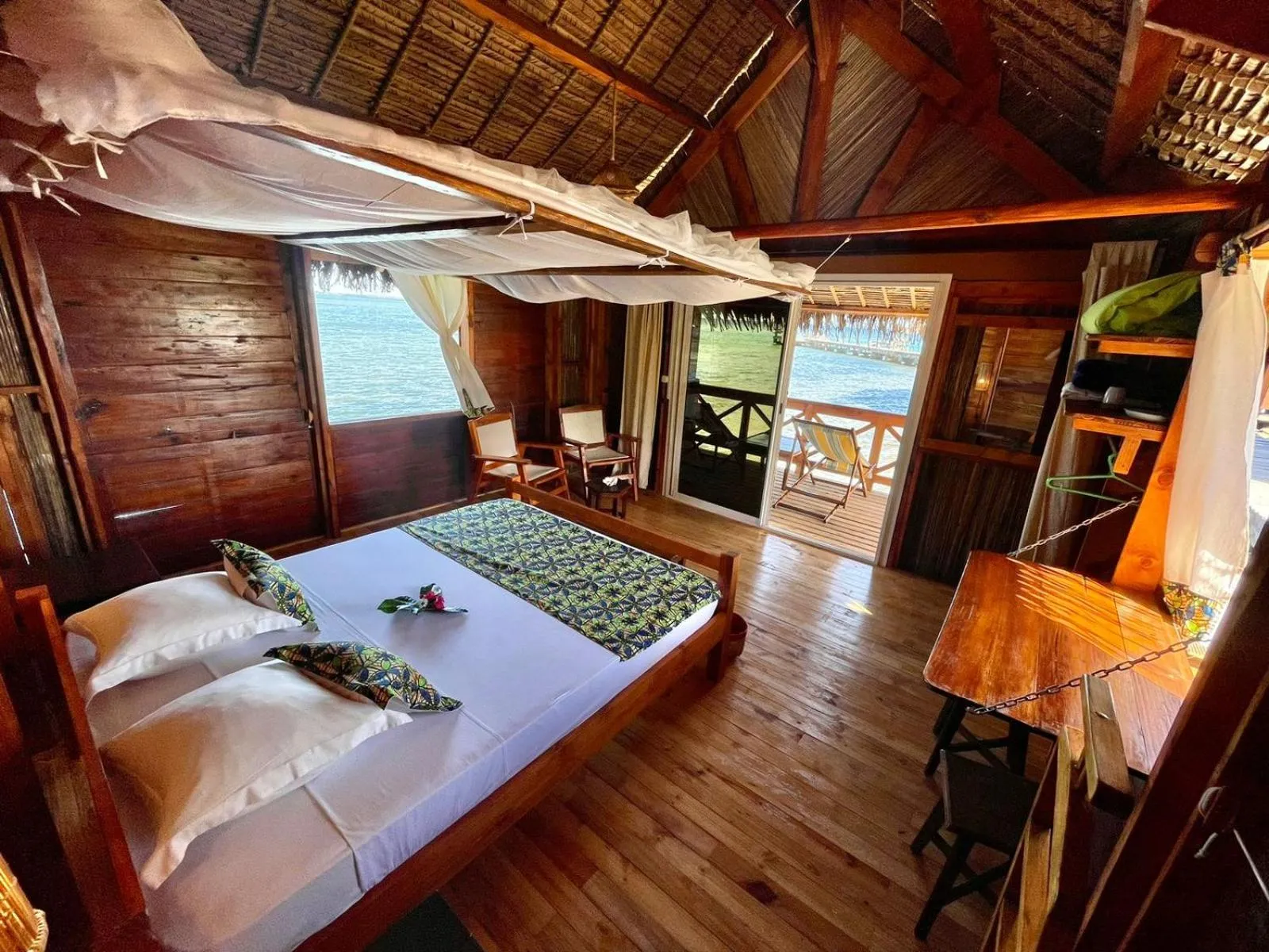 Bed in Lakana Hotel
