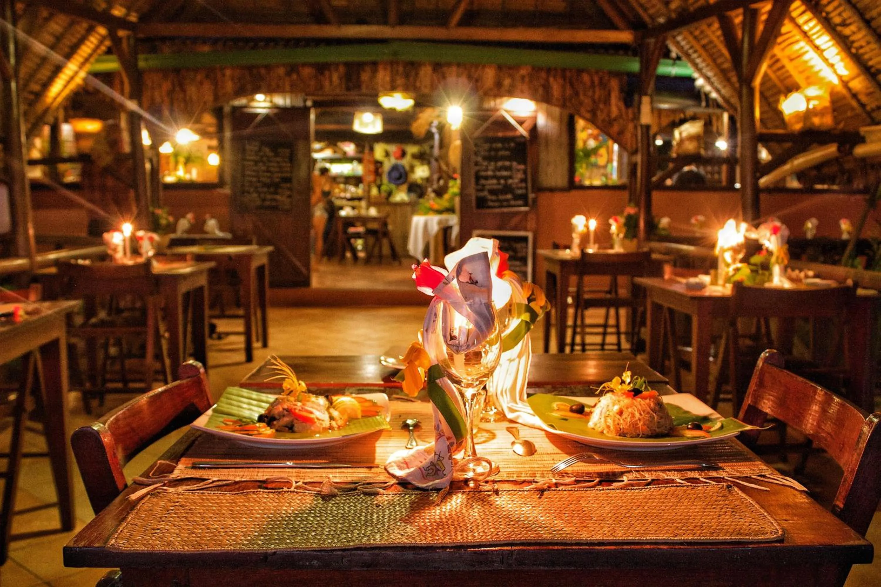 Dinner in Lakana Hotel
