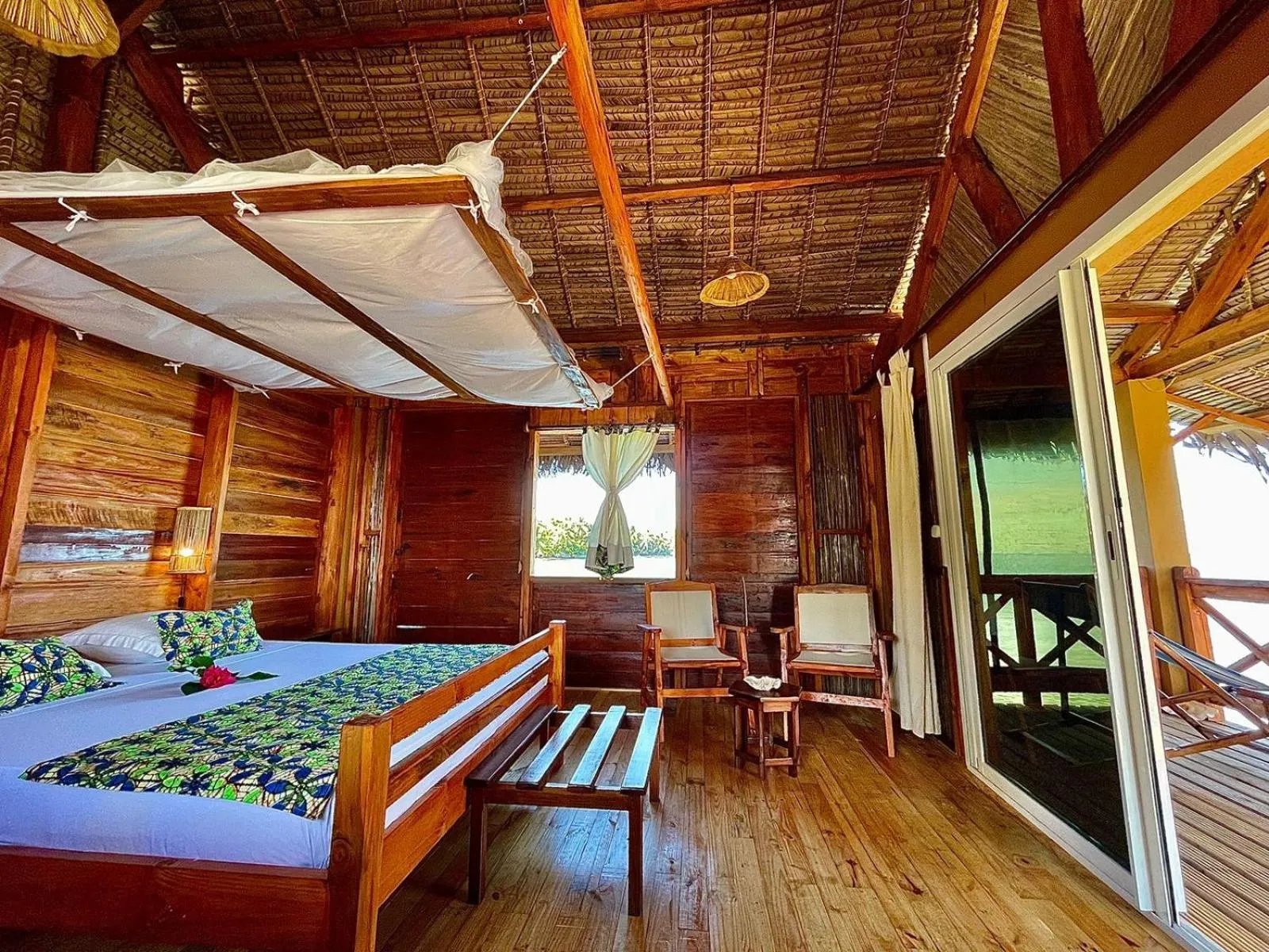 Bed in Lakana Hotel