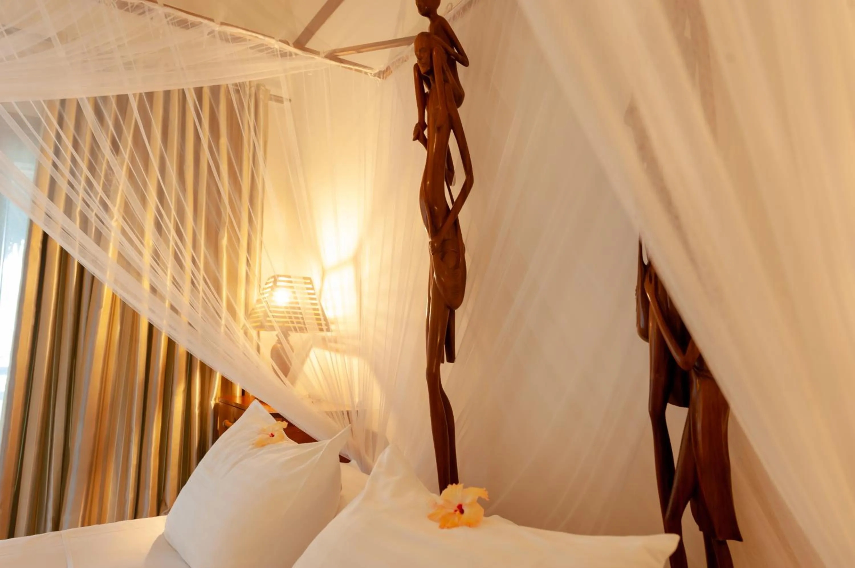 Decorative detail, Bed in Nosy Be Hotel & Spa