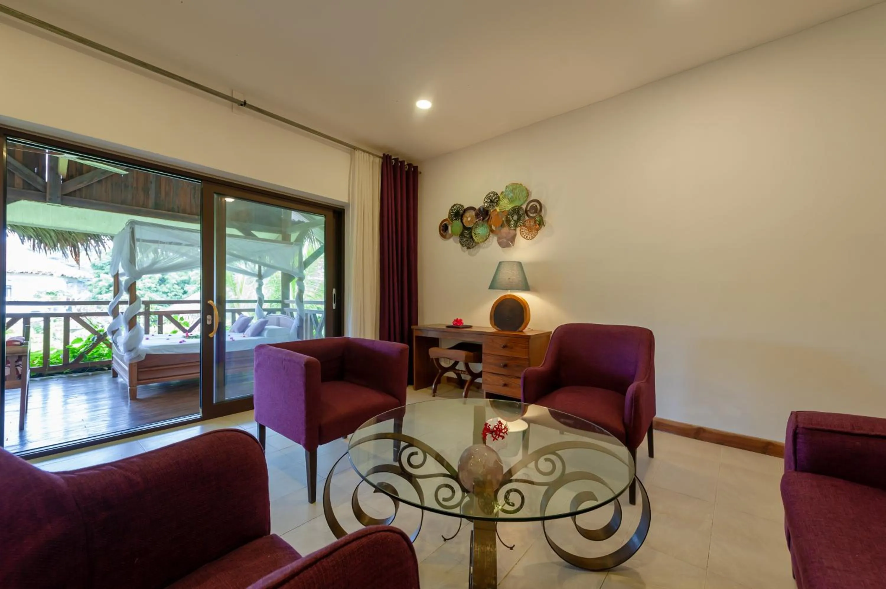 Living room in Nosy Be Hotel & Spa