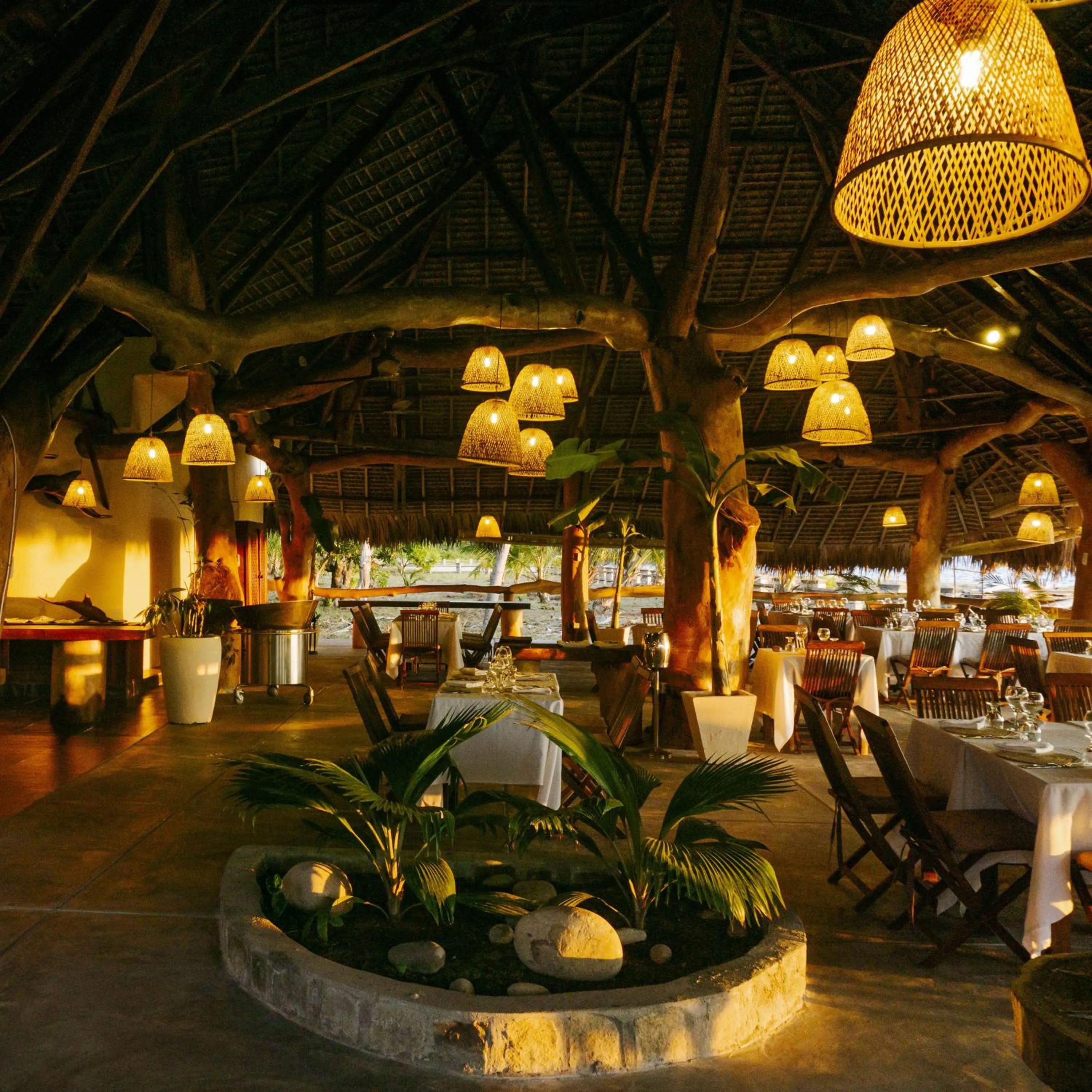 Restaurant/places to eat in Nosy Be Hotel & Spa
