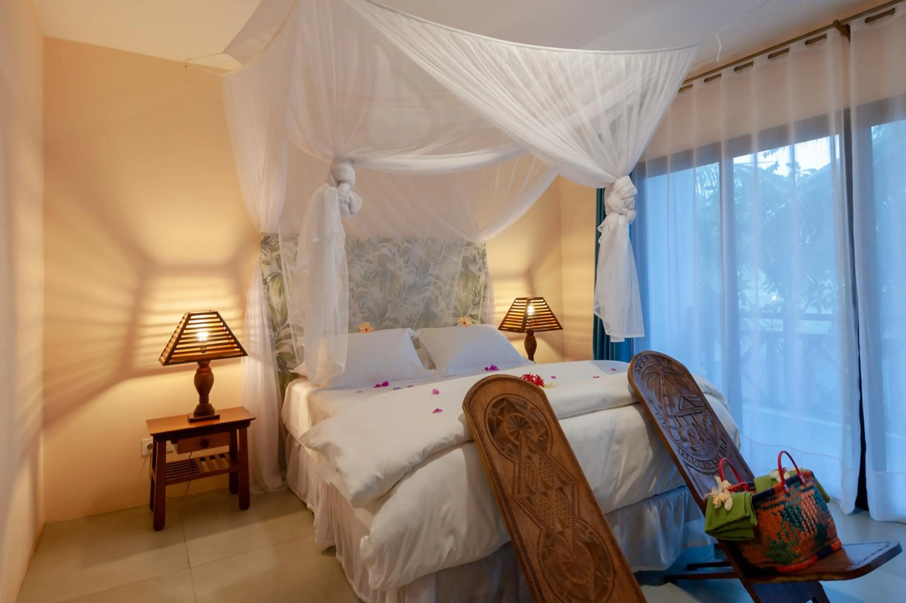 Photo of the whole room, Bed in Nosy Be Hotel & Spa
