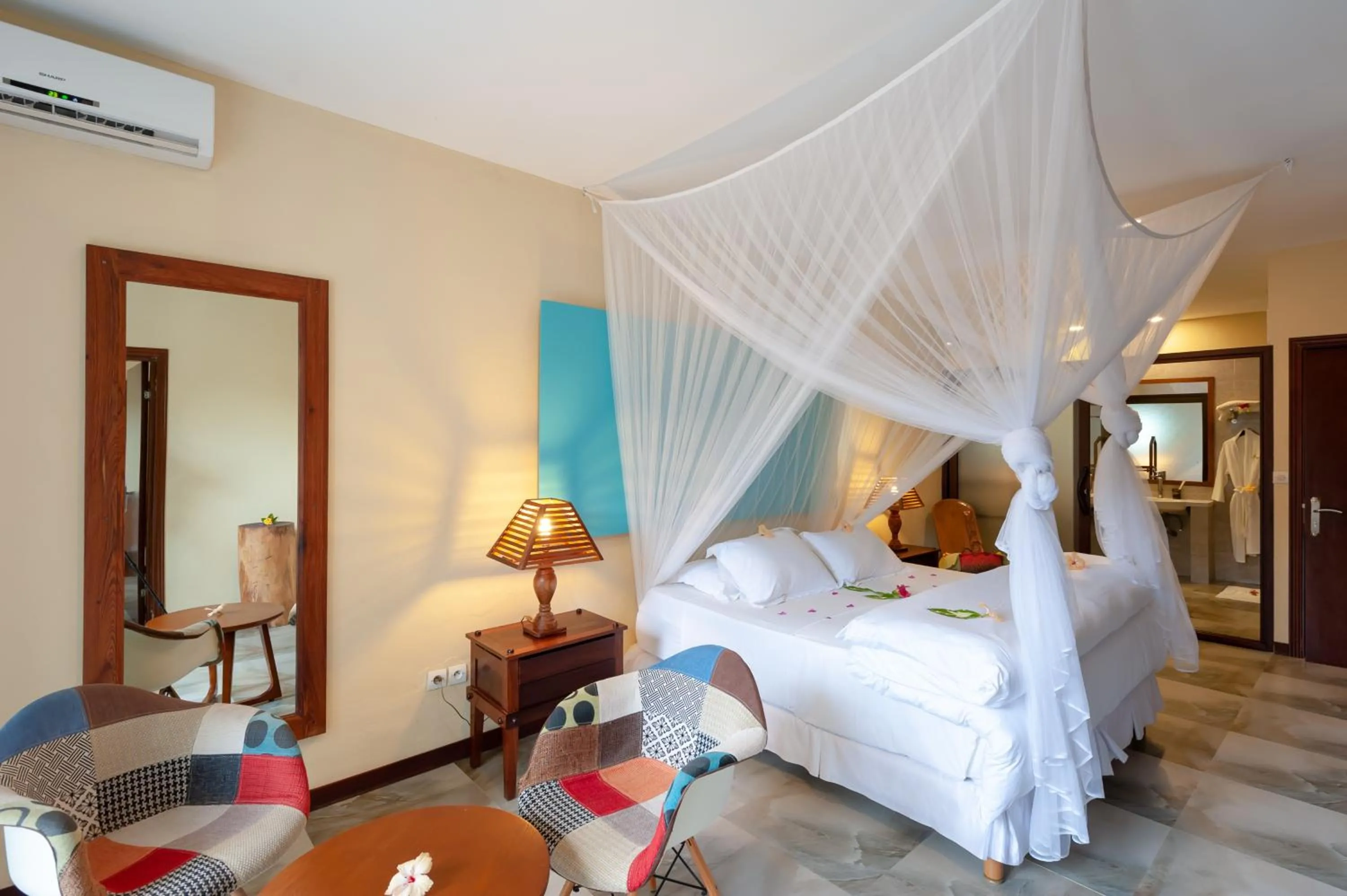 Photo of the whole room, Bed in Nosy Be Hotel & Spa