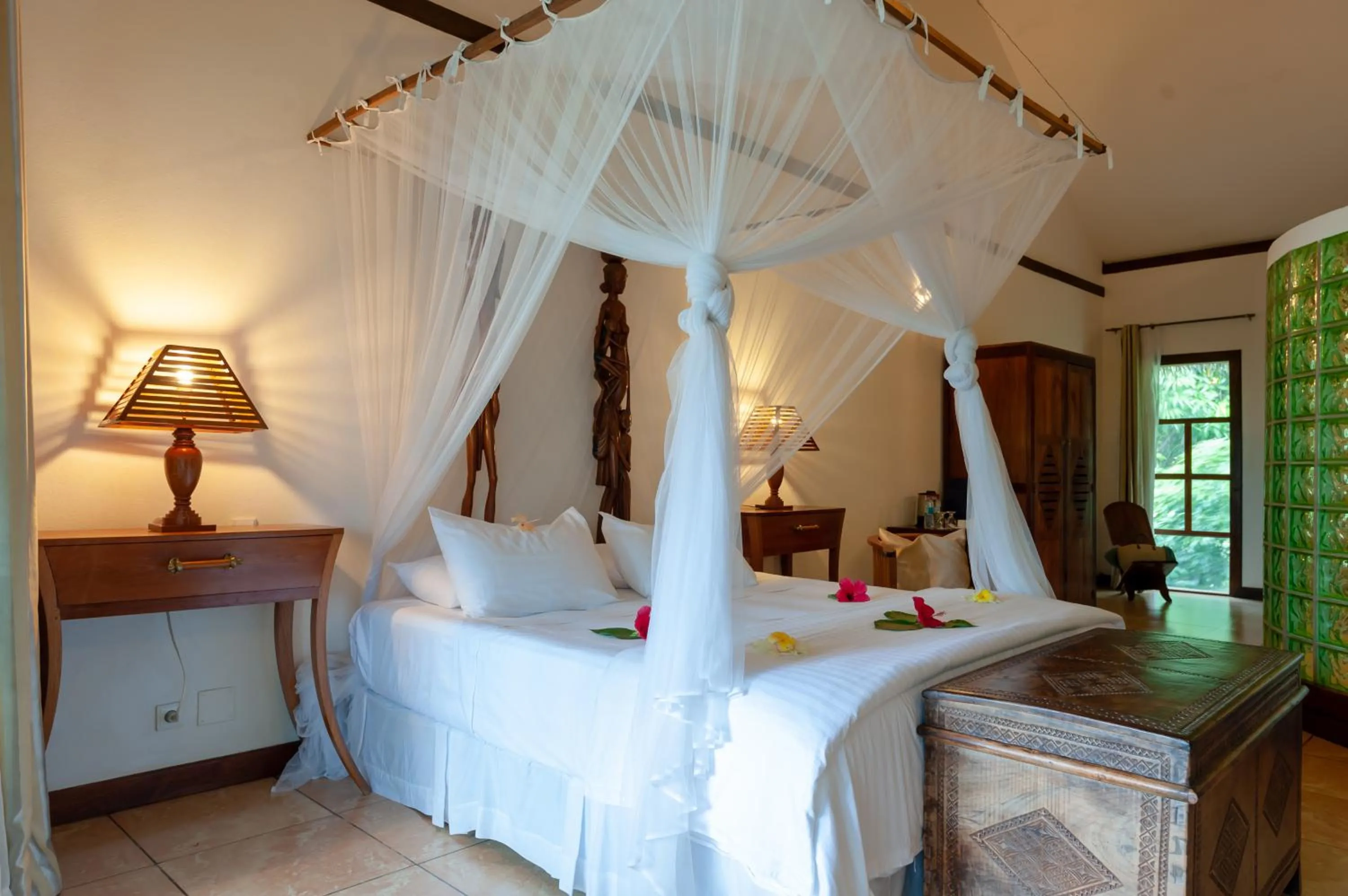 Photo of the whole room, Bed in Nosy Be Hotel & Spa