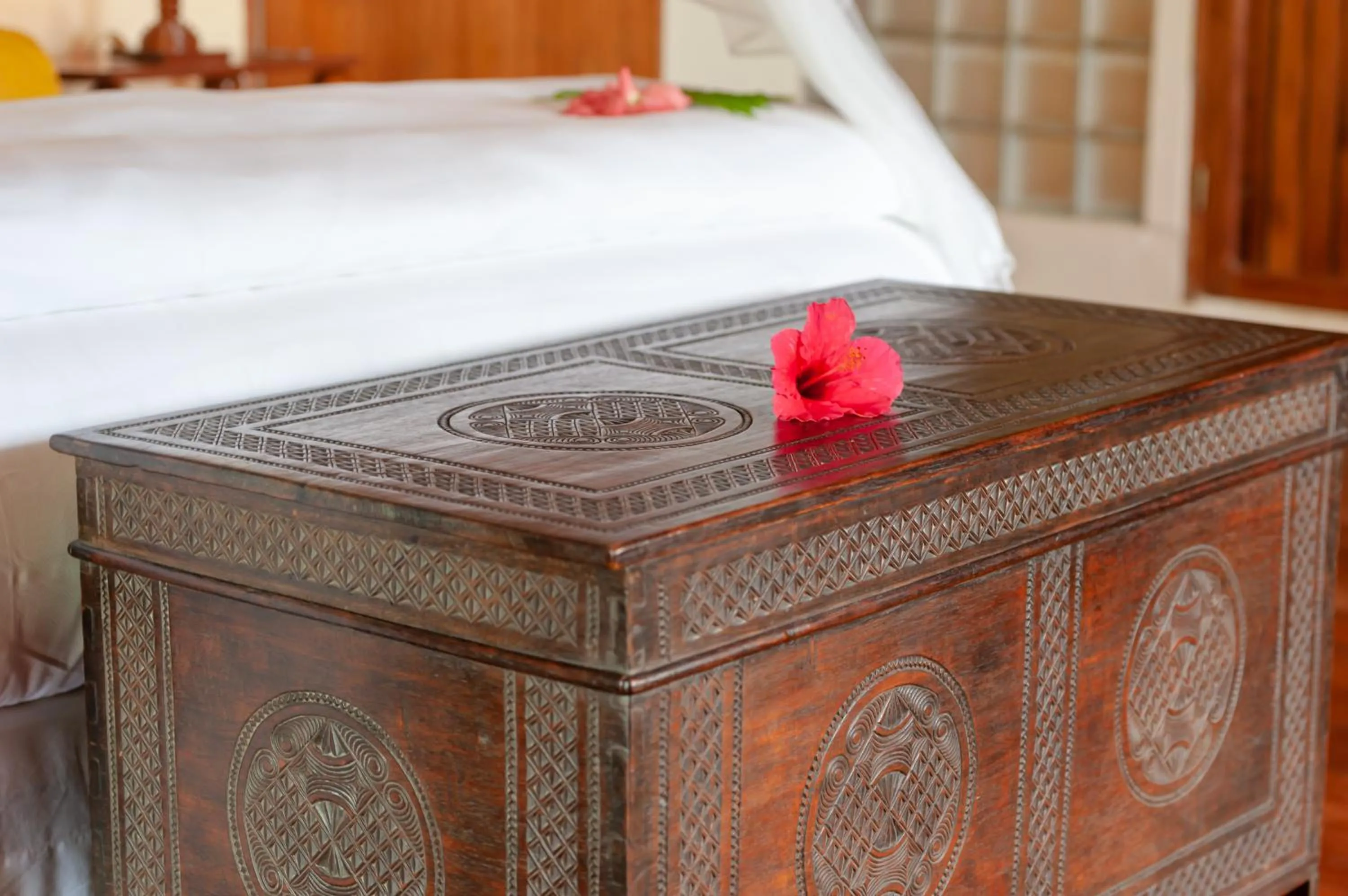 Decorative detail, Bed in Nosy Be Hotel & Spa