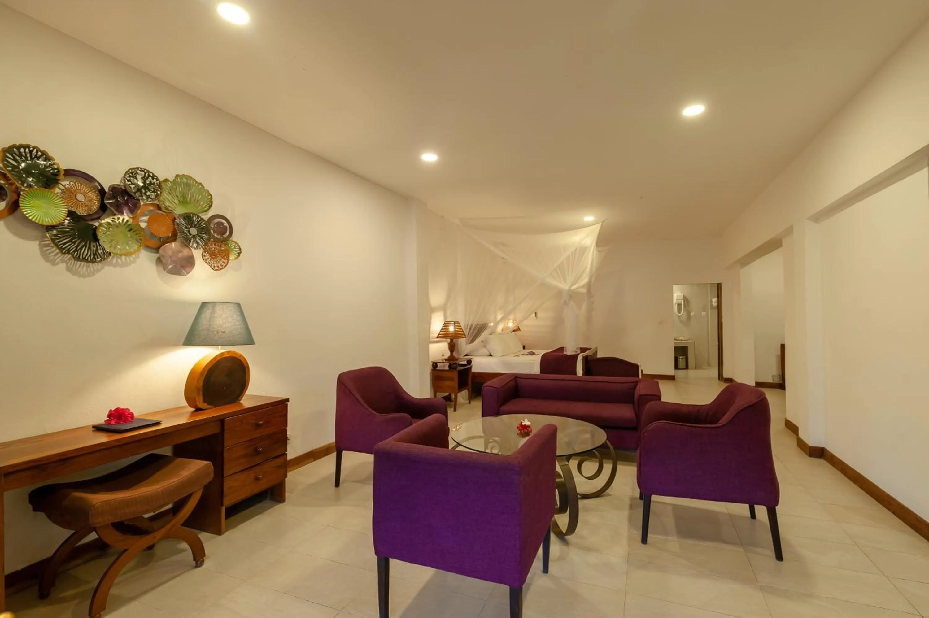 Seating area in Nosy Be Hotel & Spa