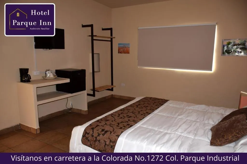 Bed in Hotel Parque Inn