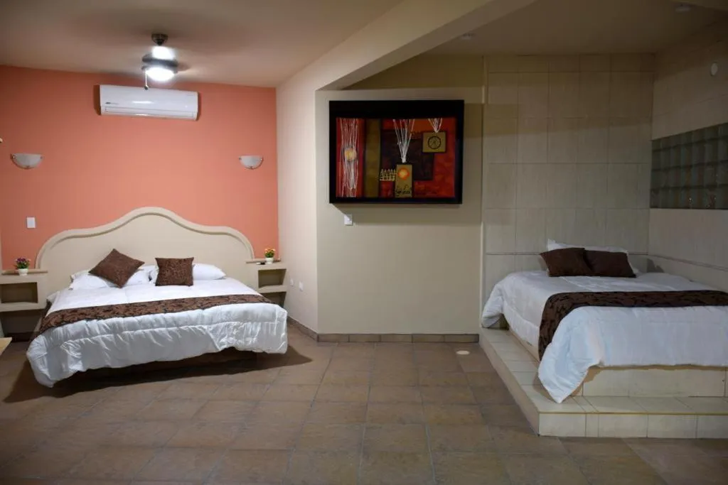 Bed in Hotel Parque Inn