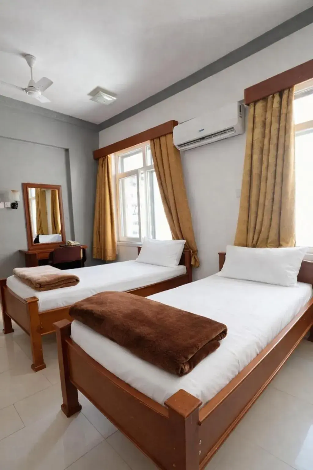 Bed in Rainbow Hotel Bed in Rainbow Hotel