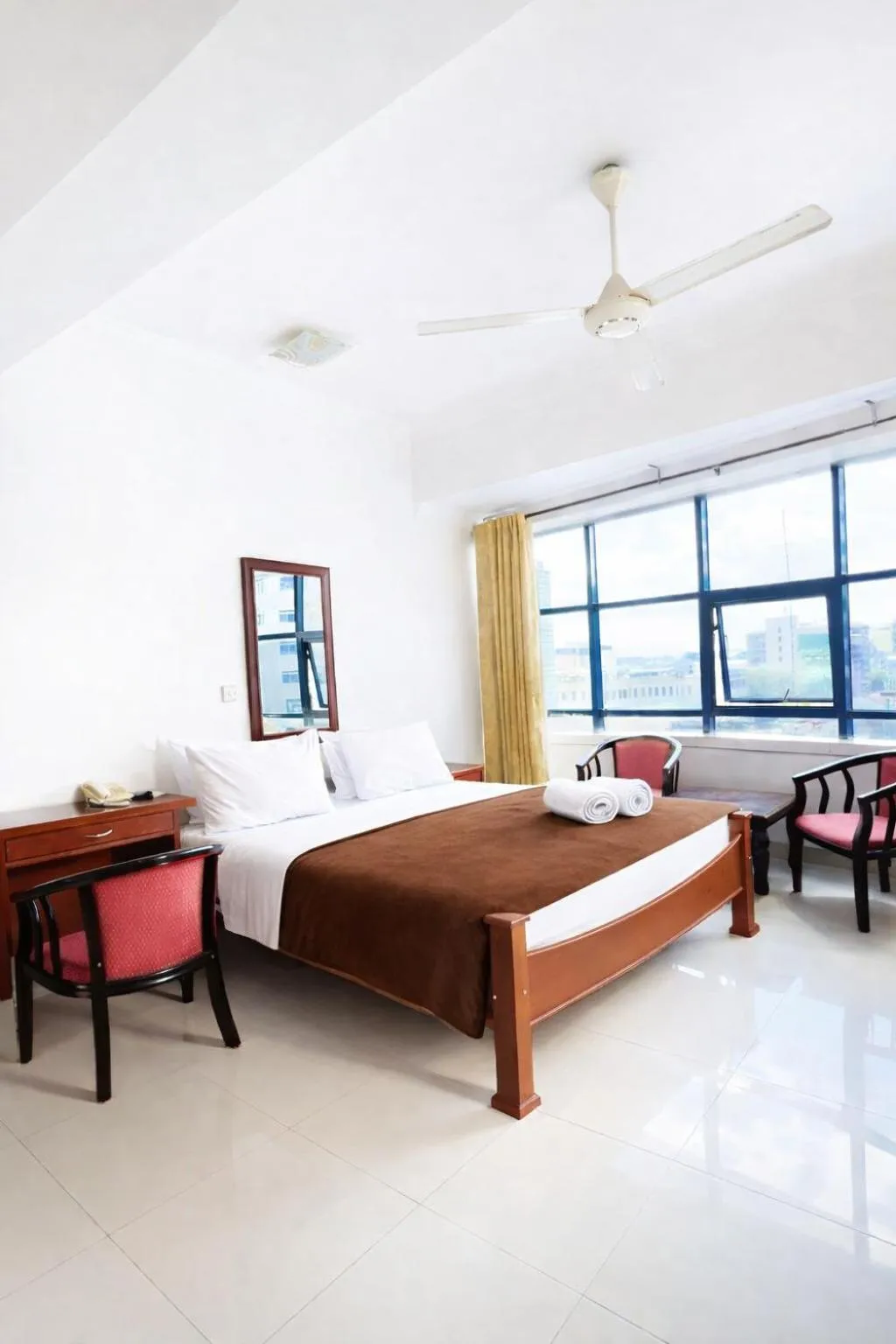 Bed in Rainbow Hotel