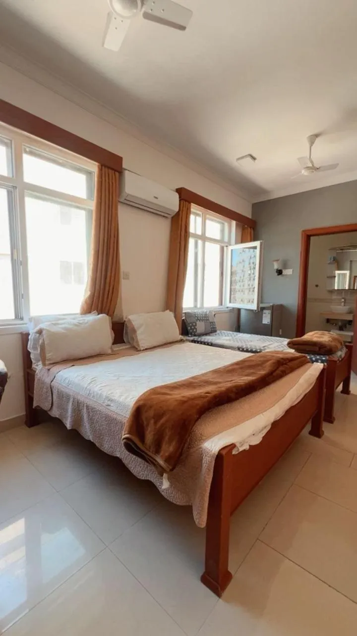 Bed in Rainbow Hotel