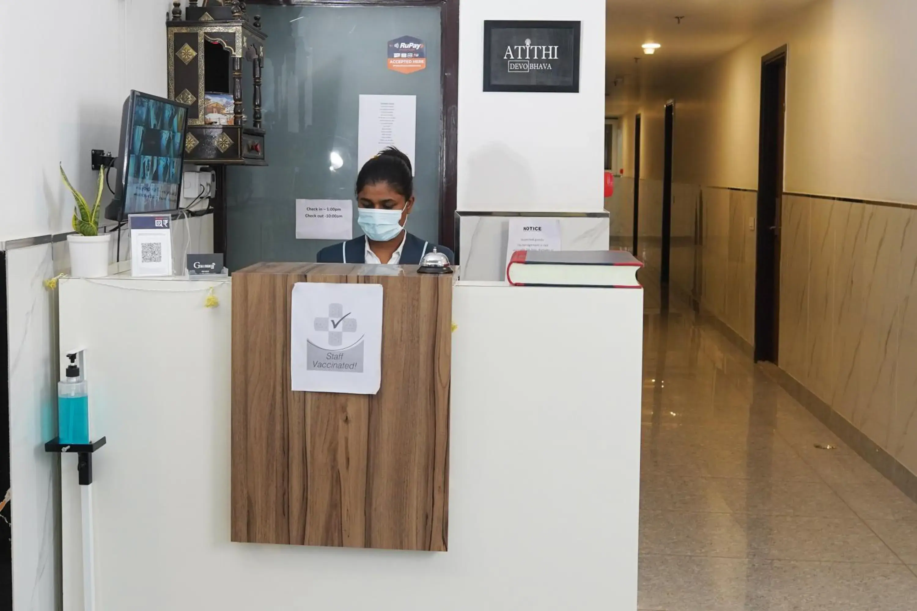 Lobby or reception in Gallivanto Inn Lobby or reception in Gallivanto Inn