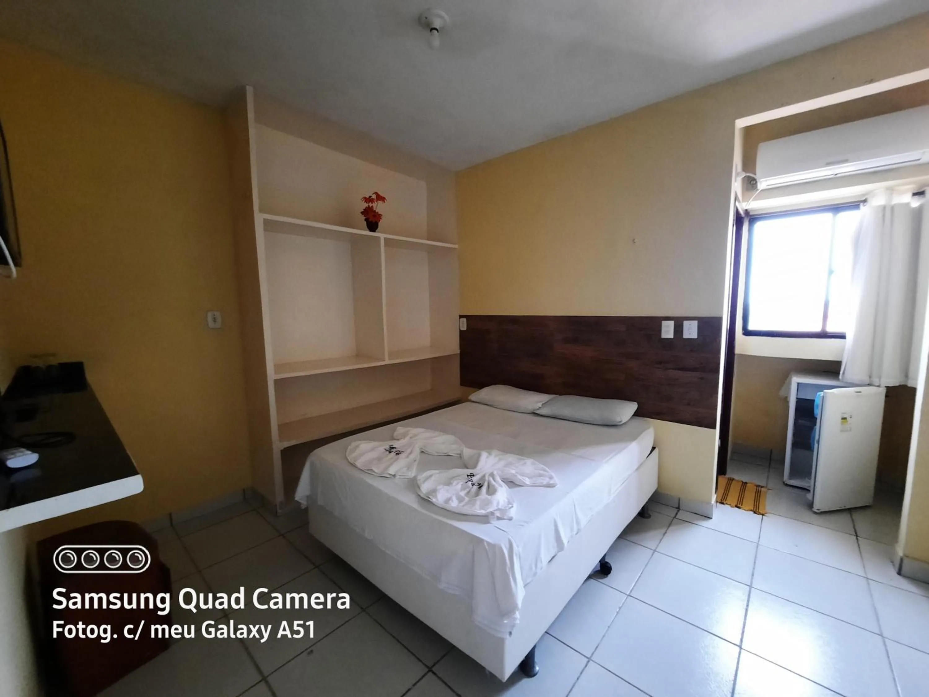Bed in Prainha Apart-Hotel