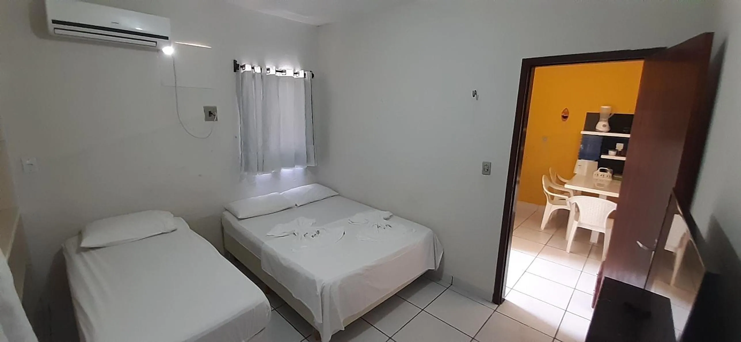 Bed in Prainha Apart-Hotel