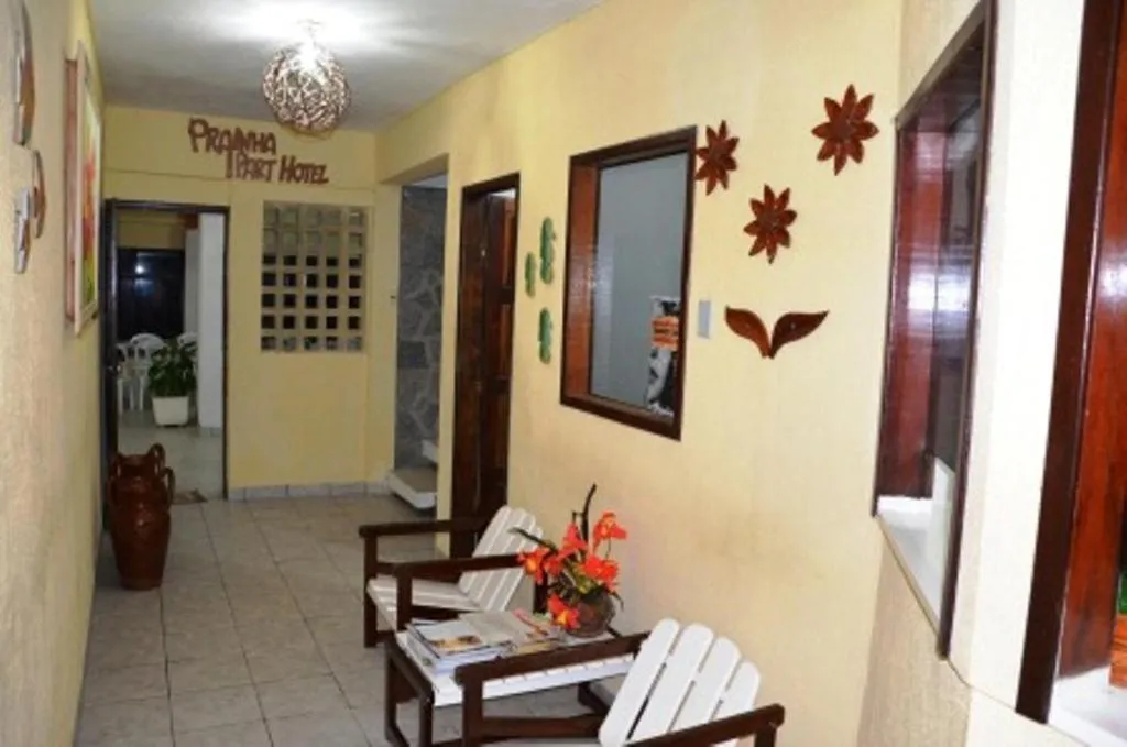 Lobby or reception in Prainha Apart-Hotel