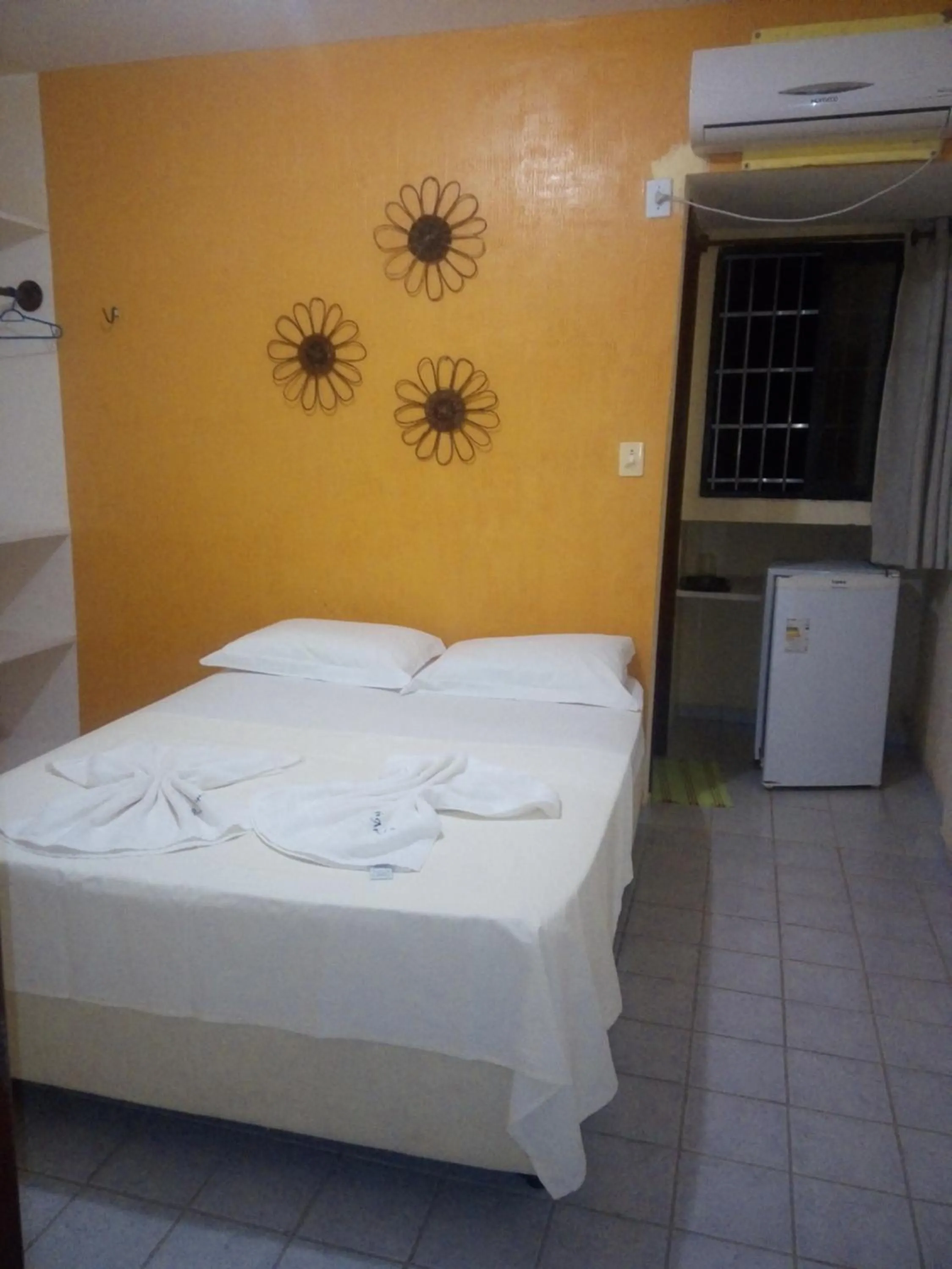 Bed in Prainha Apart-Hotel