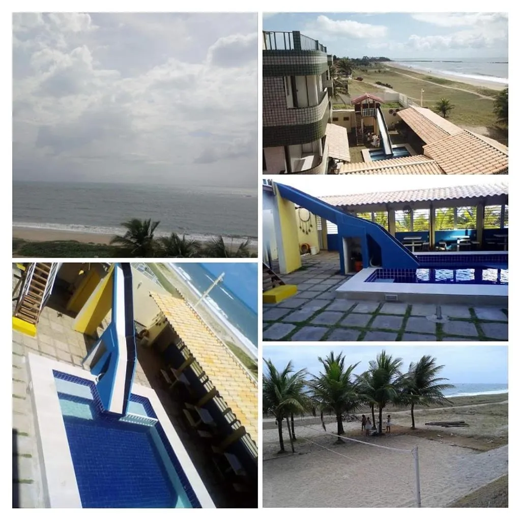 Pool view in Prainha Apart-Hotel