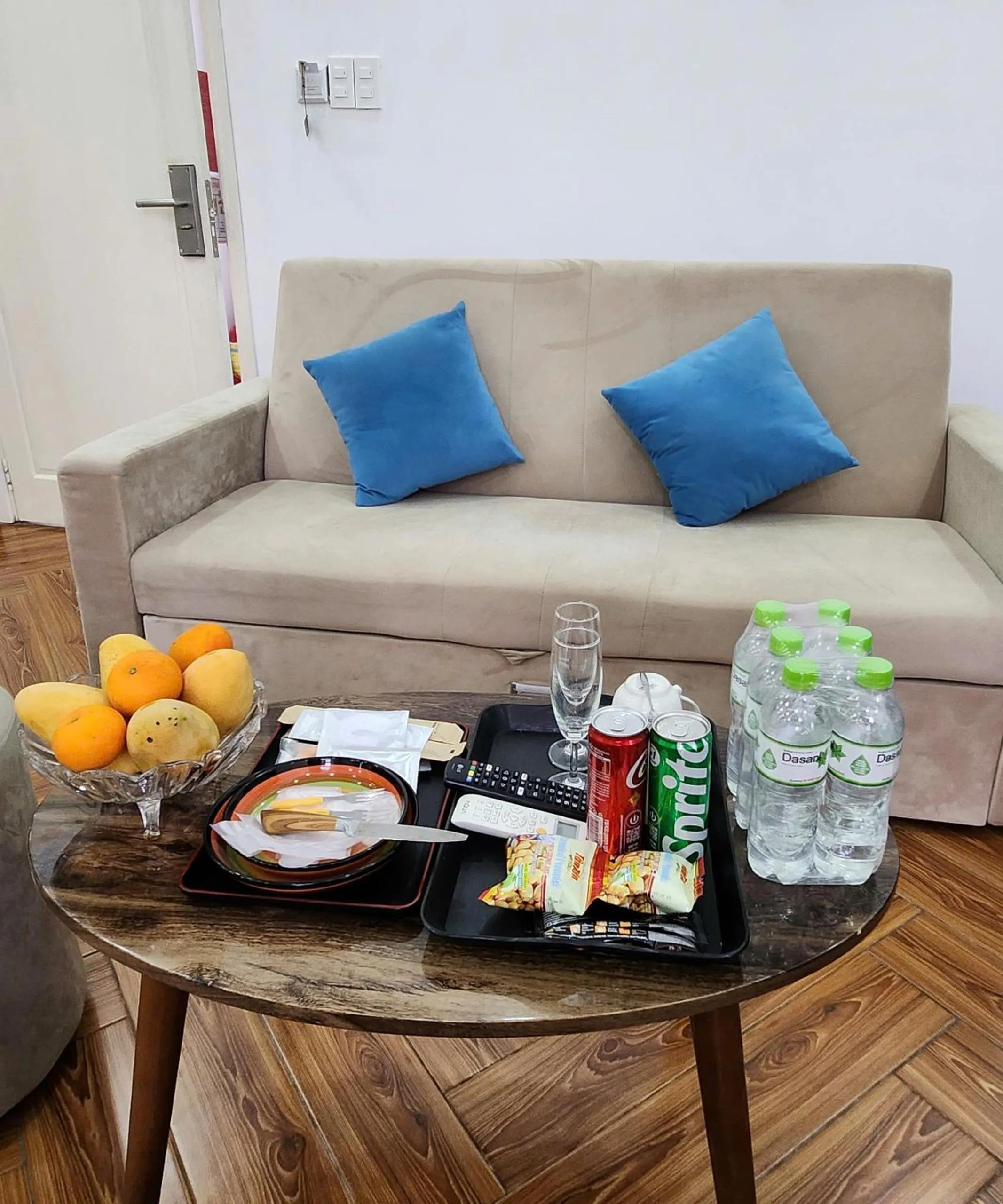 Seating area in BREAKING DAWN- TAEYANG Hotel Phú Quốc