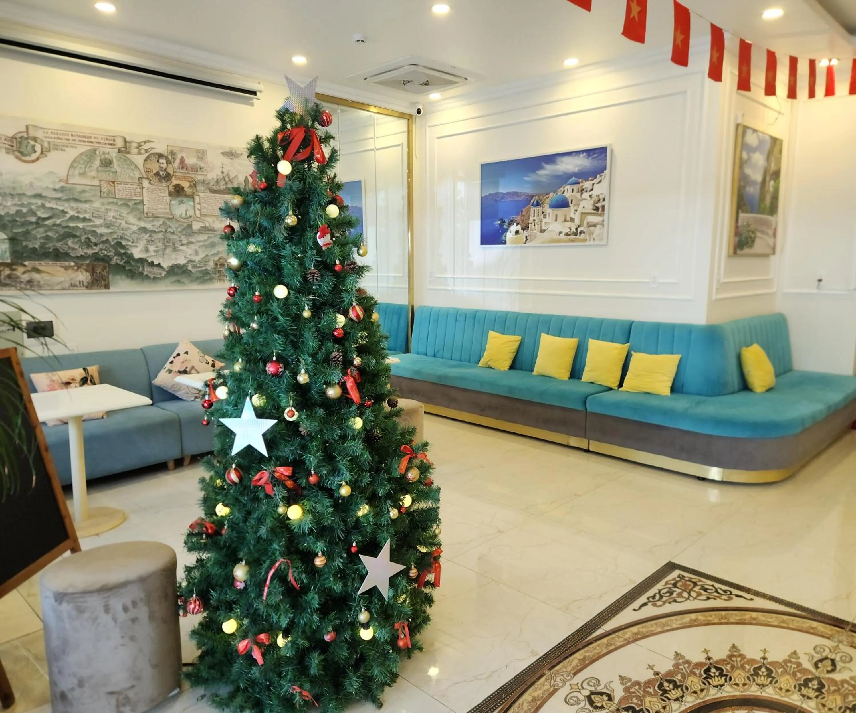 Living room, Bed in BREAKING DAWN- TAEYANG Hotel Phú Quốc