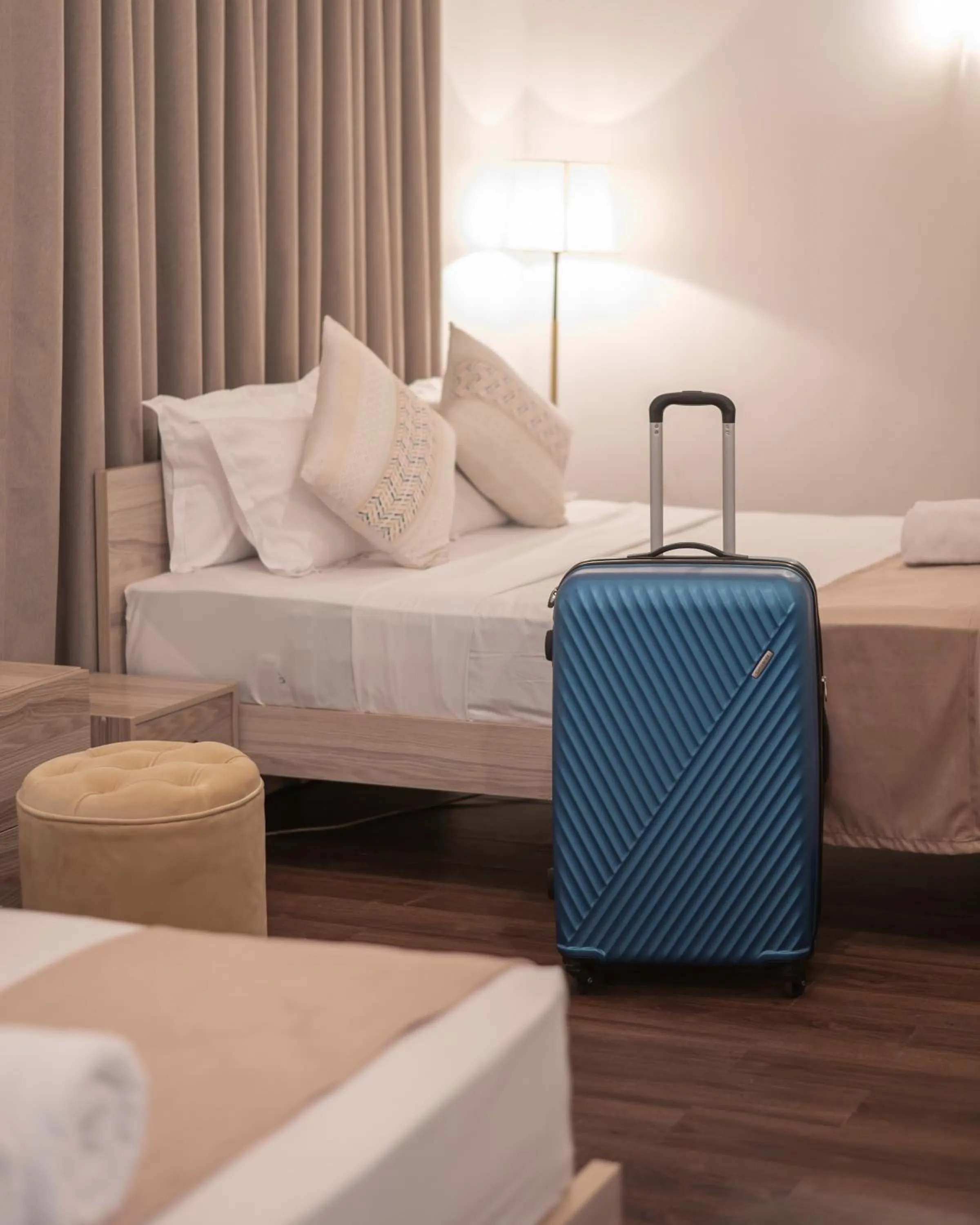 Bed in The Empyrean Airport Transit Hotel