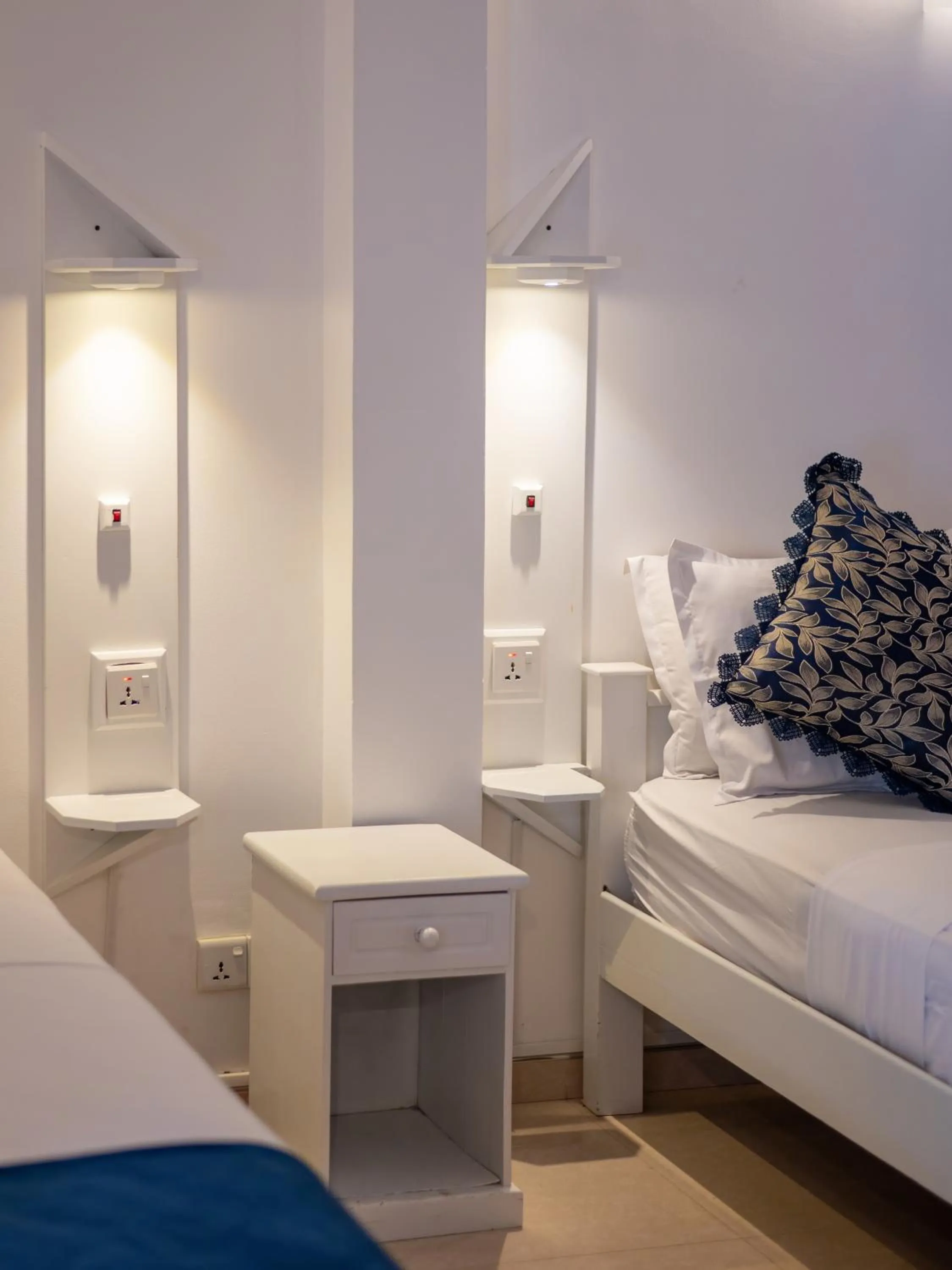 Bed in The Empyrean Airport Transit Hotel