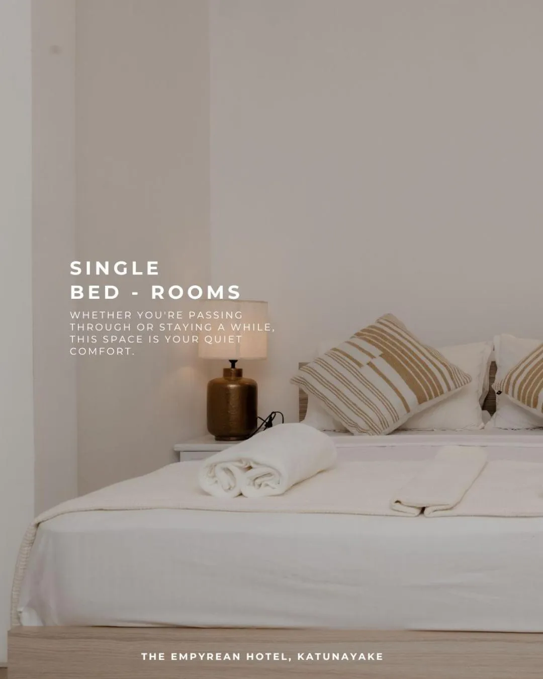 Bed in The Empyrean Airport Transit Hotel