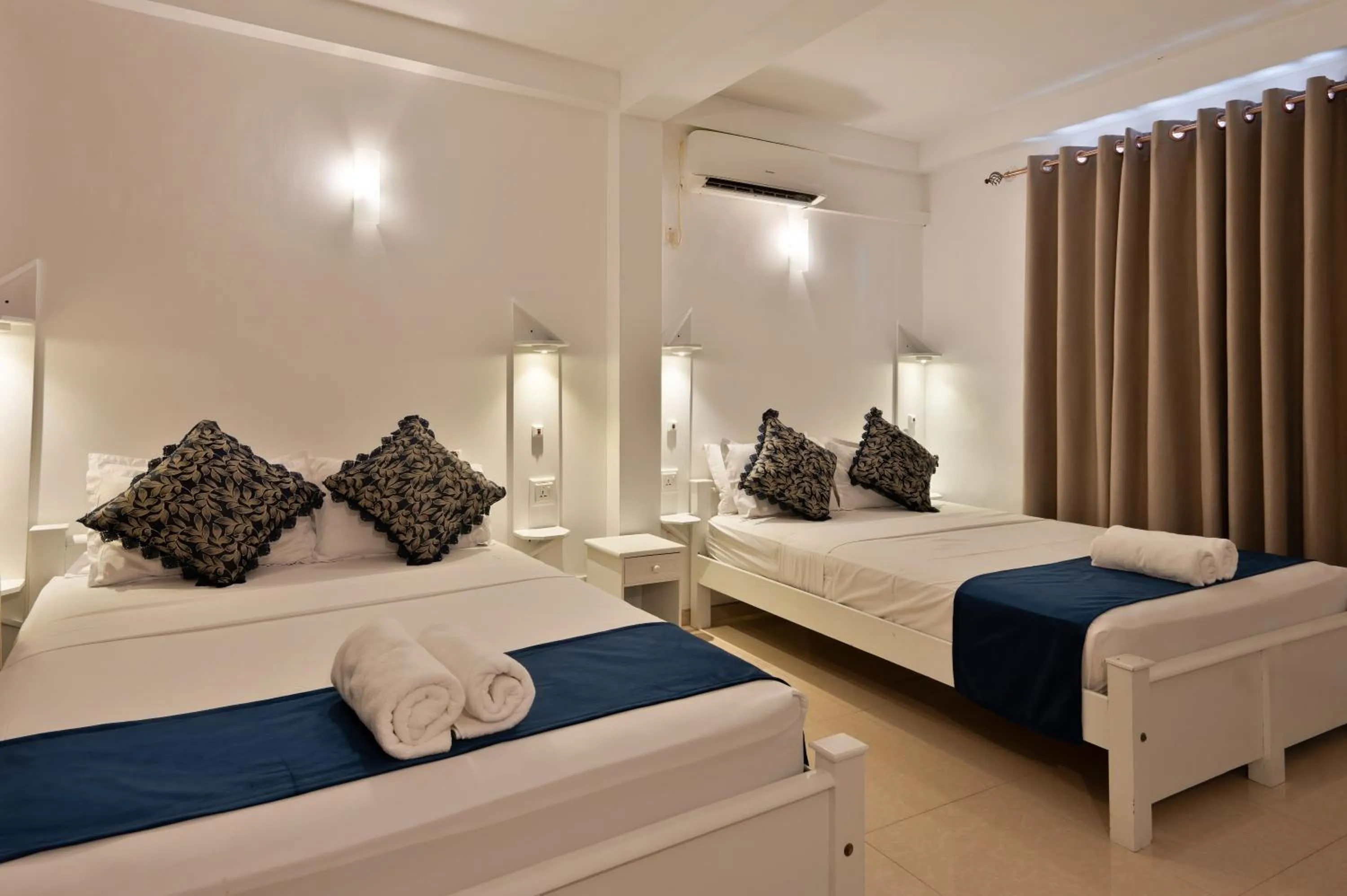 Bed in The Empyrean Airport Transit Hotel