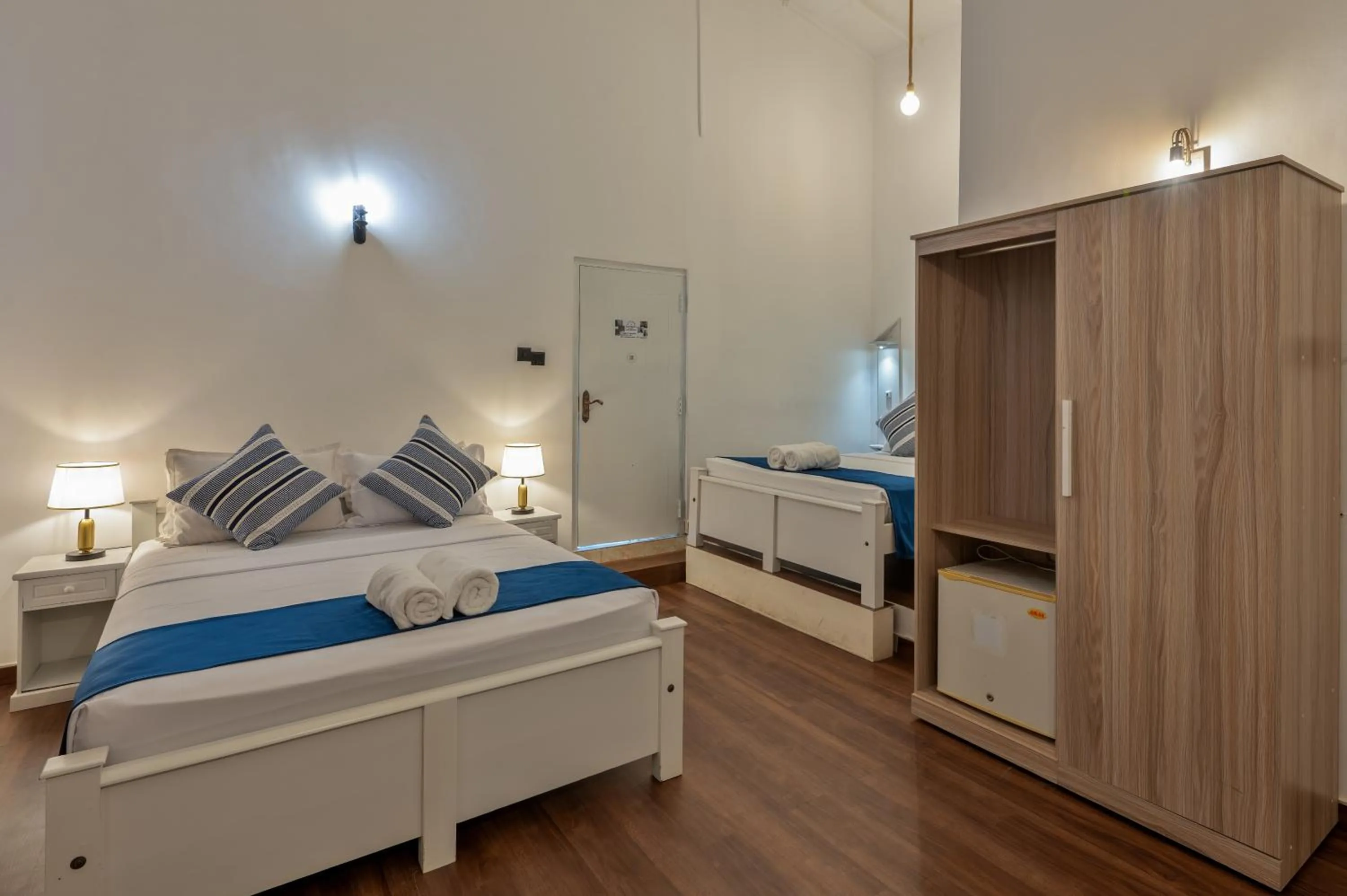 Bed in The Empyrean Airport Transit Hotel