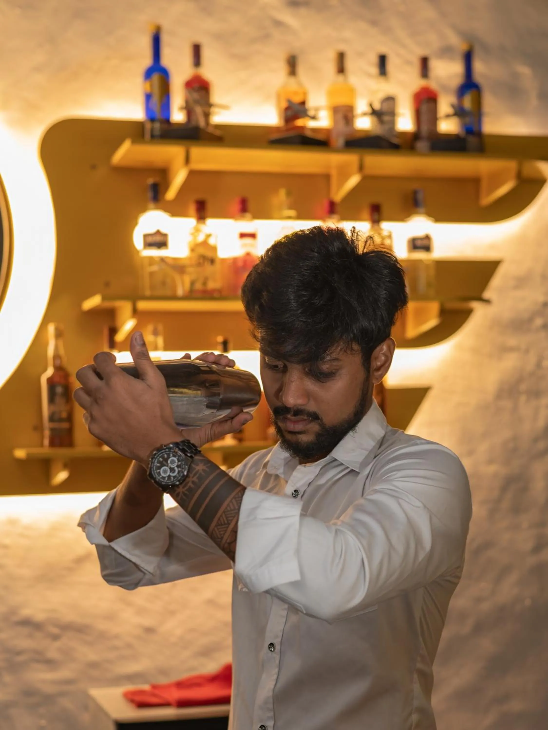 Lounge or bar in The Empyrean Airport Transit Hotel