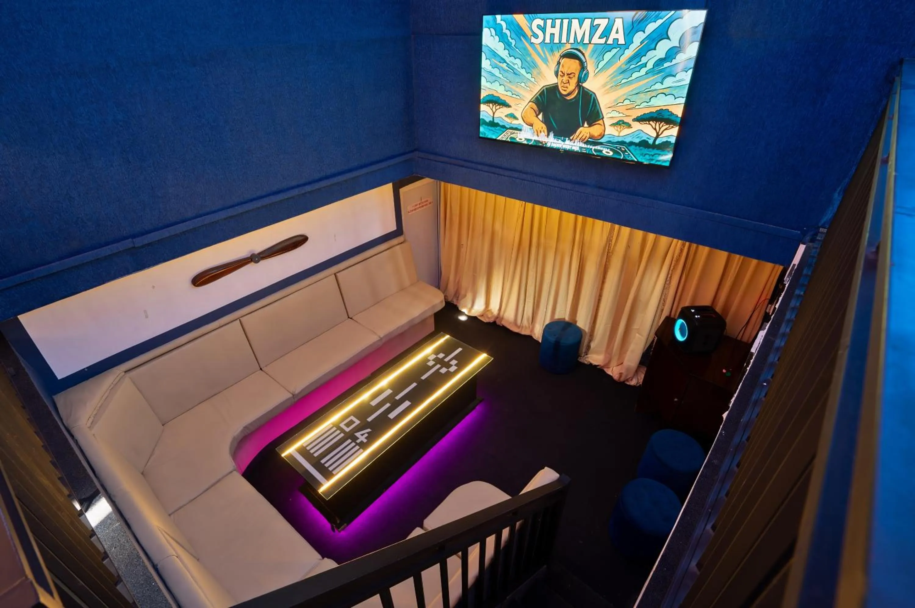 Karaoke in The Empyrean Airport Transit Hotel