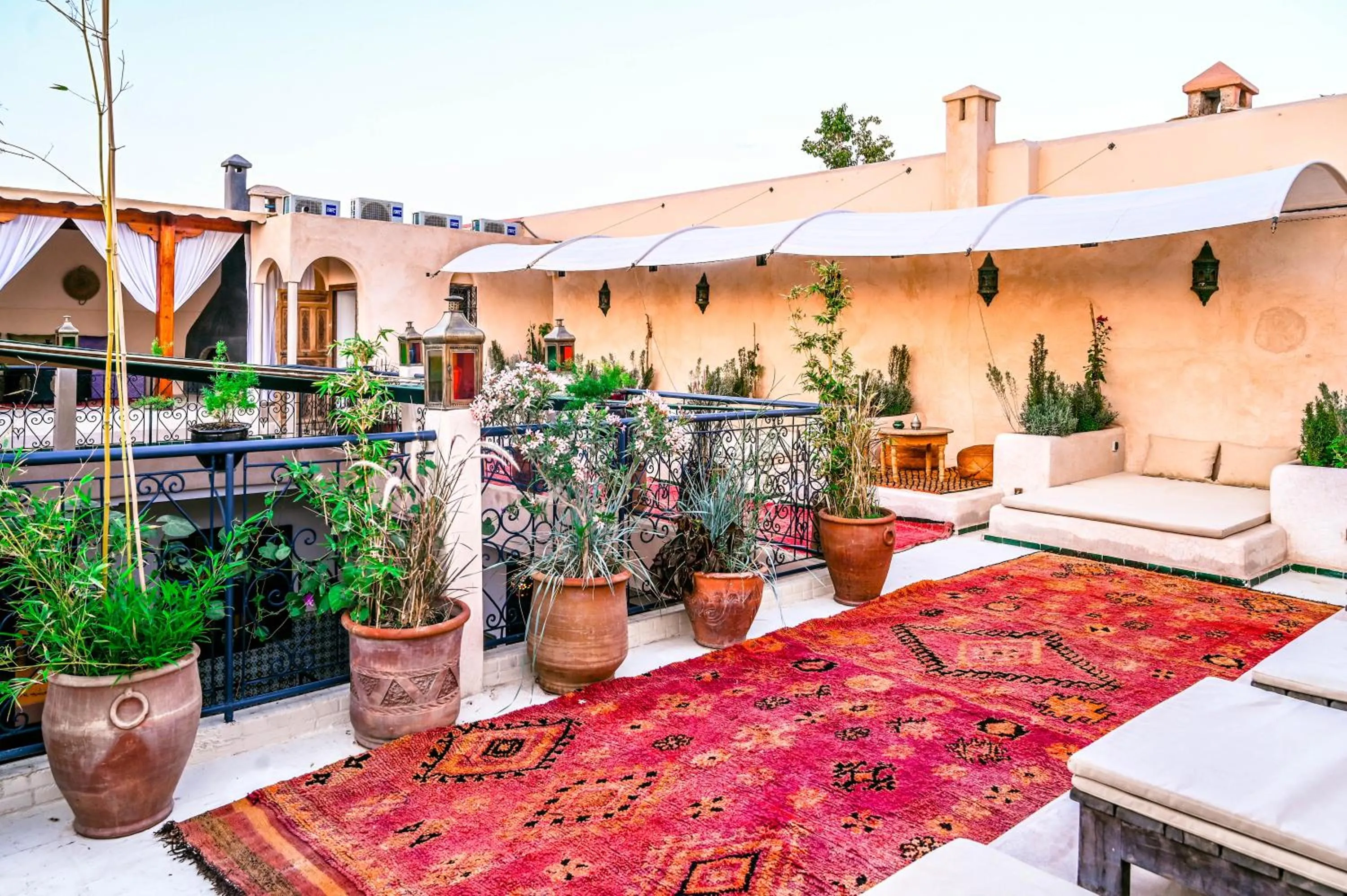 Patio in Riad Nouceiba Marrakech