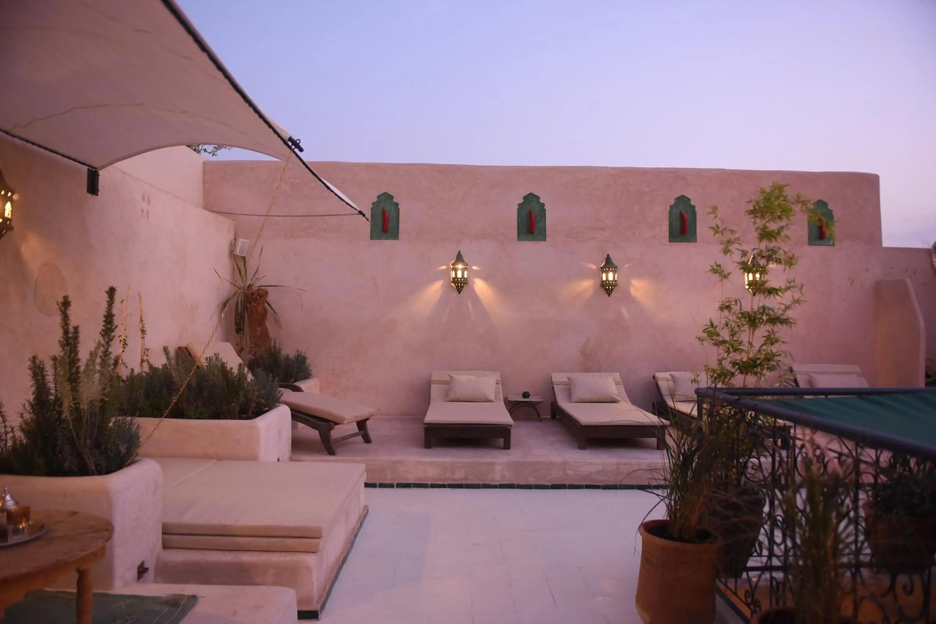 Patio in Riad Nouceiba Marrakech