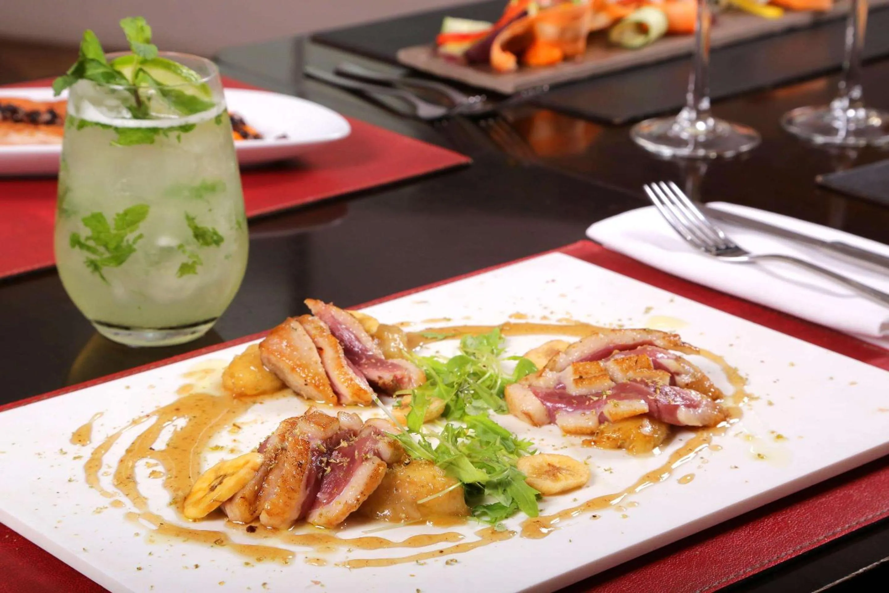 Food and drinks in NH Collection Buenos Aires Lancaster