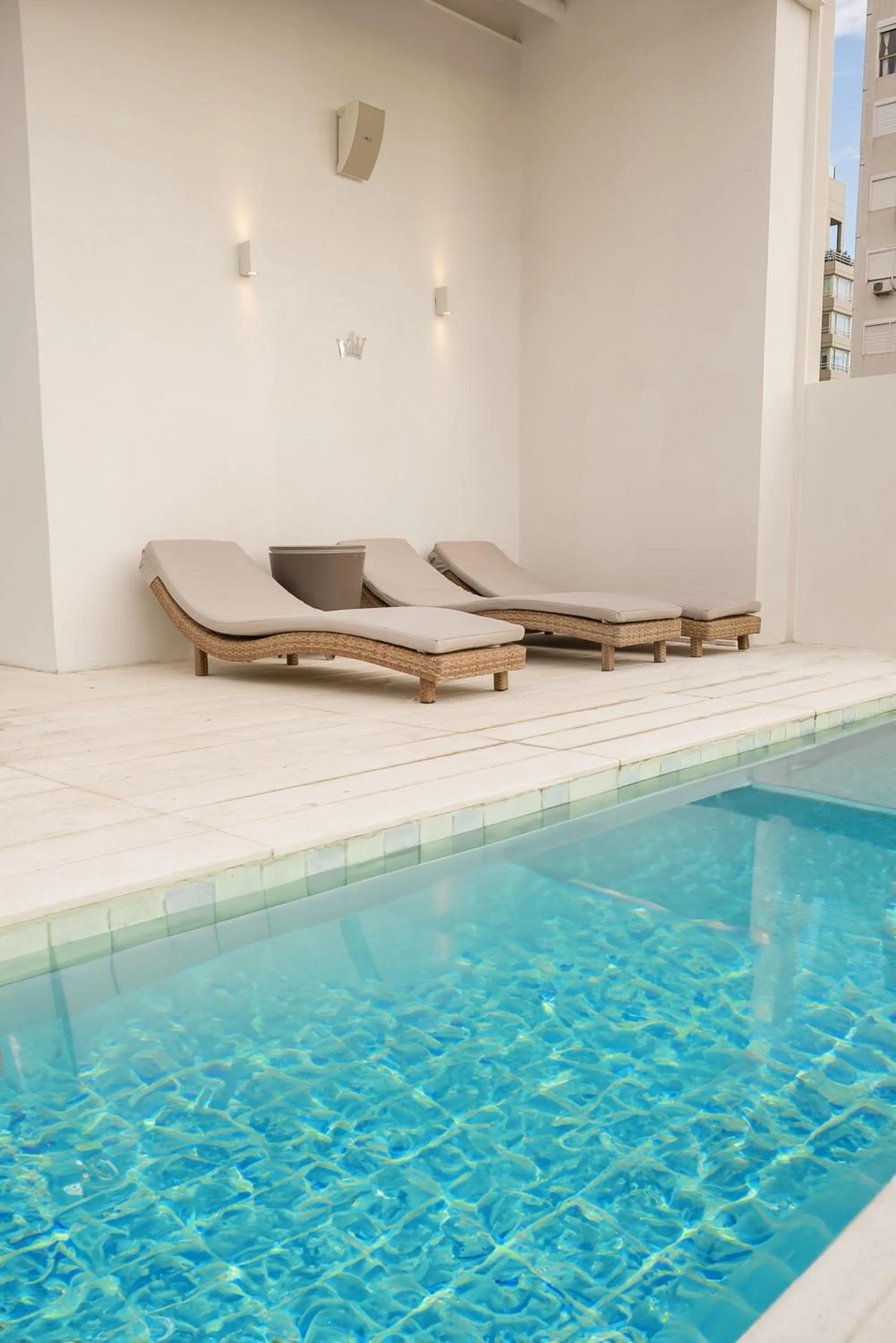 Swimming pool in Vain Boutique Hotel