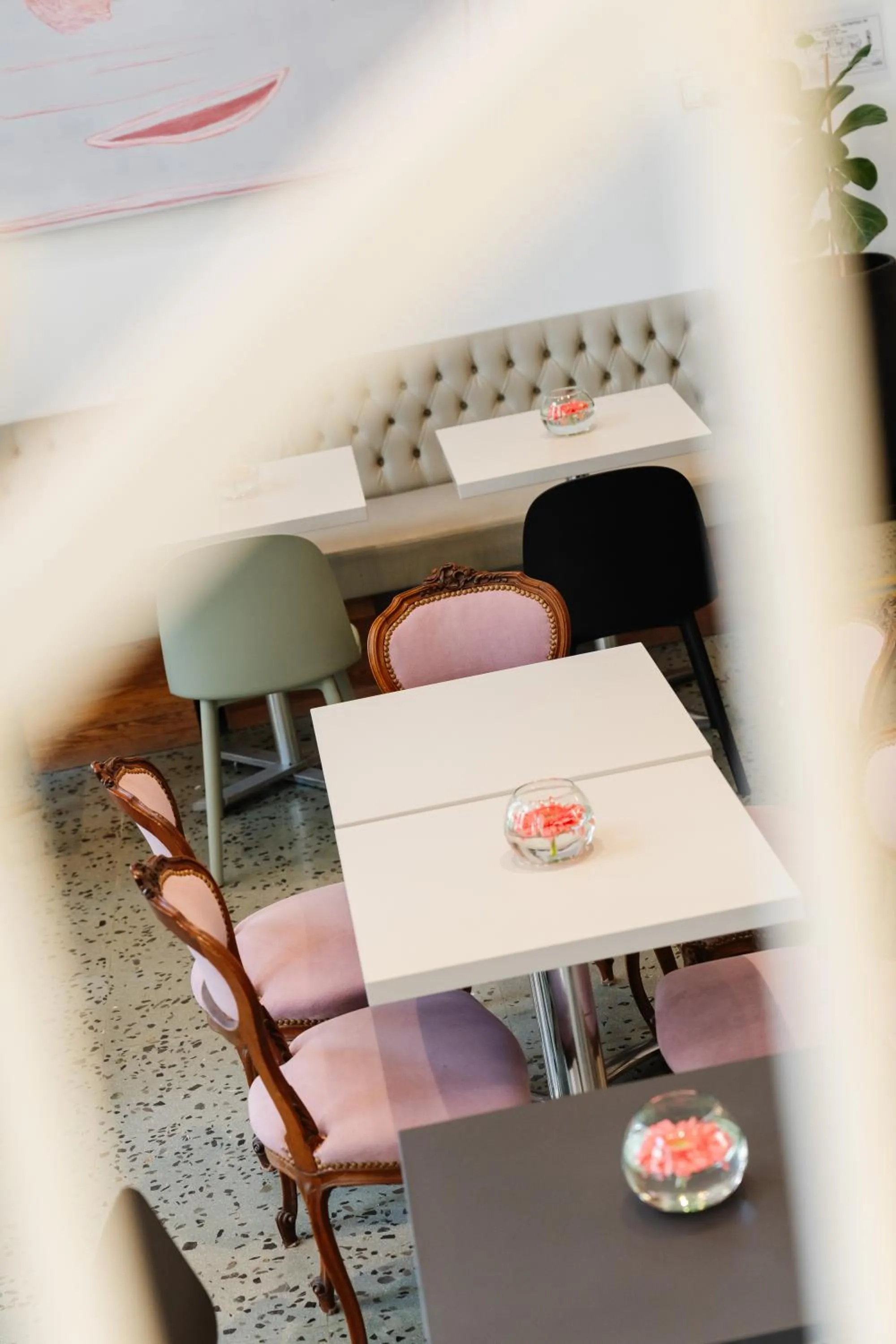 Seating area in Vain Boutique Hotel