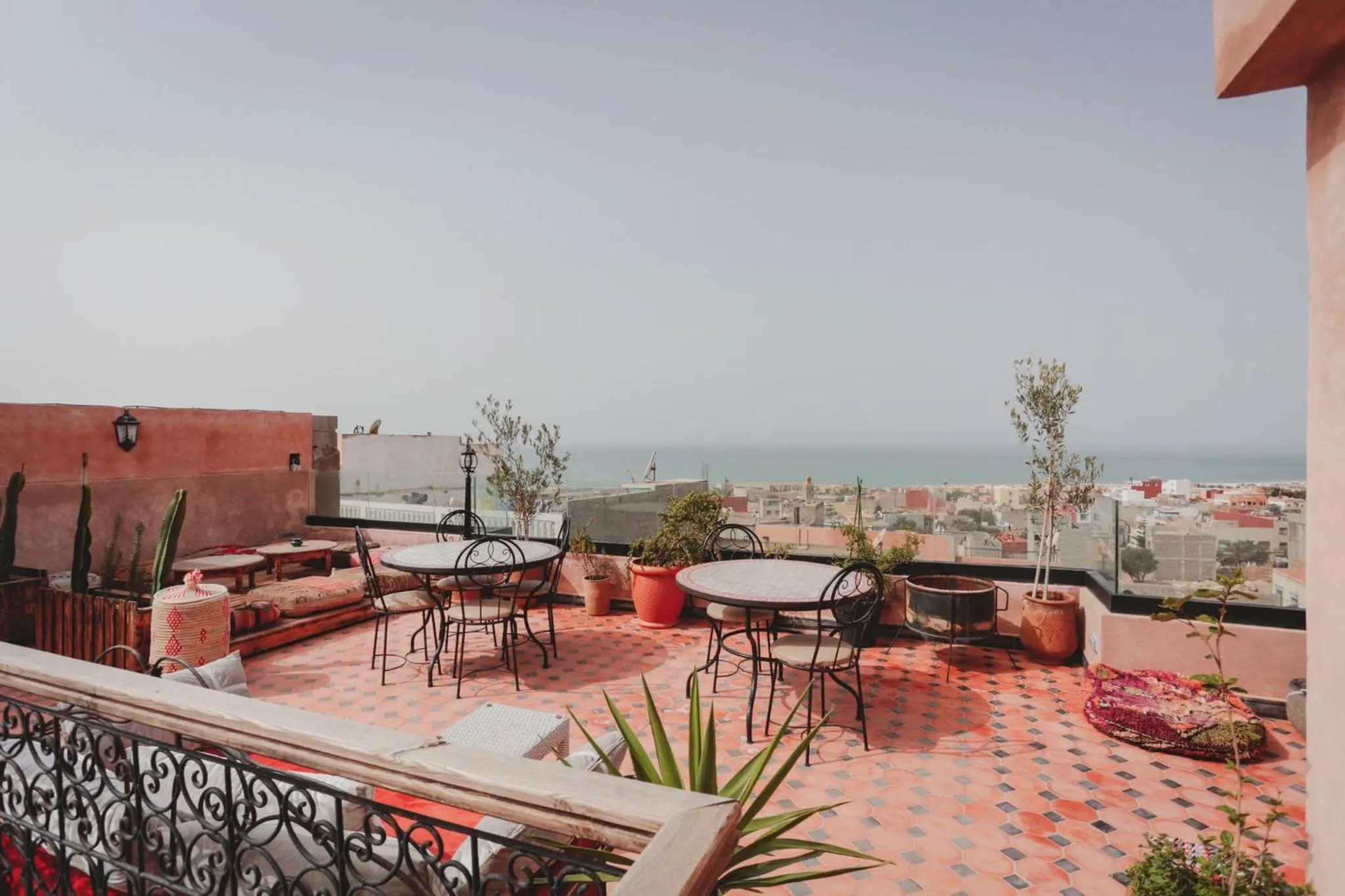 Patio in Auberge RIAD DLIM Tamraght