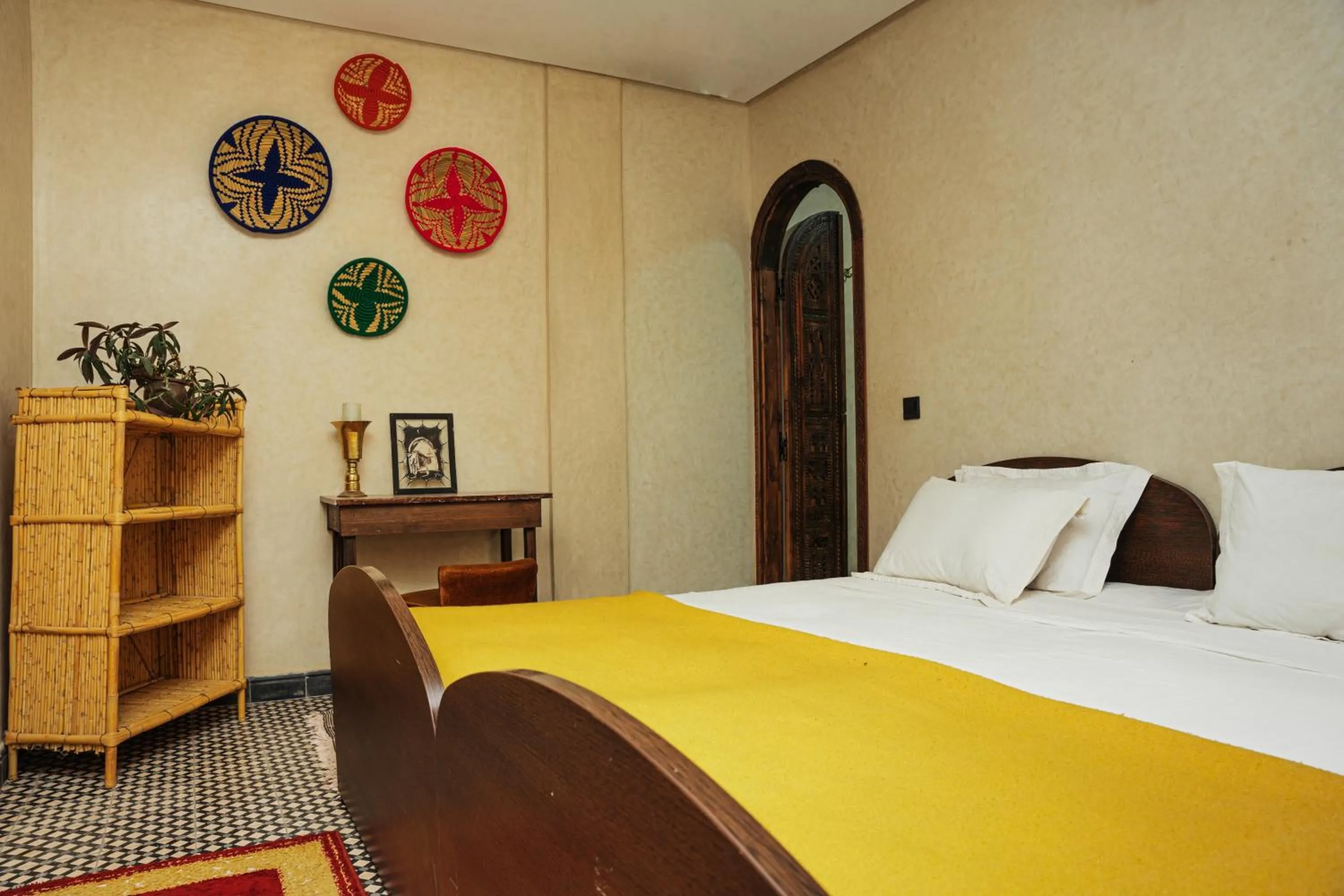 Bed in Auberge RIAD DLIM Tamraght