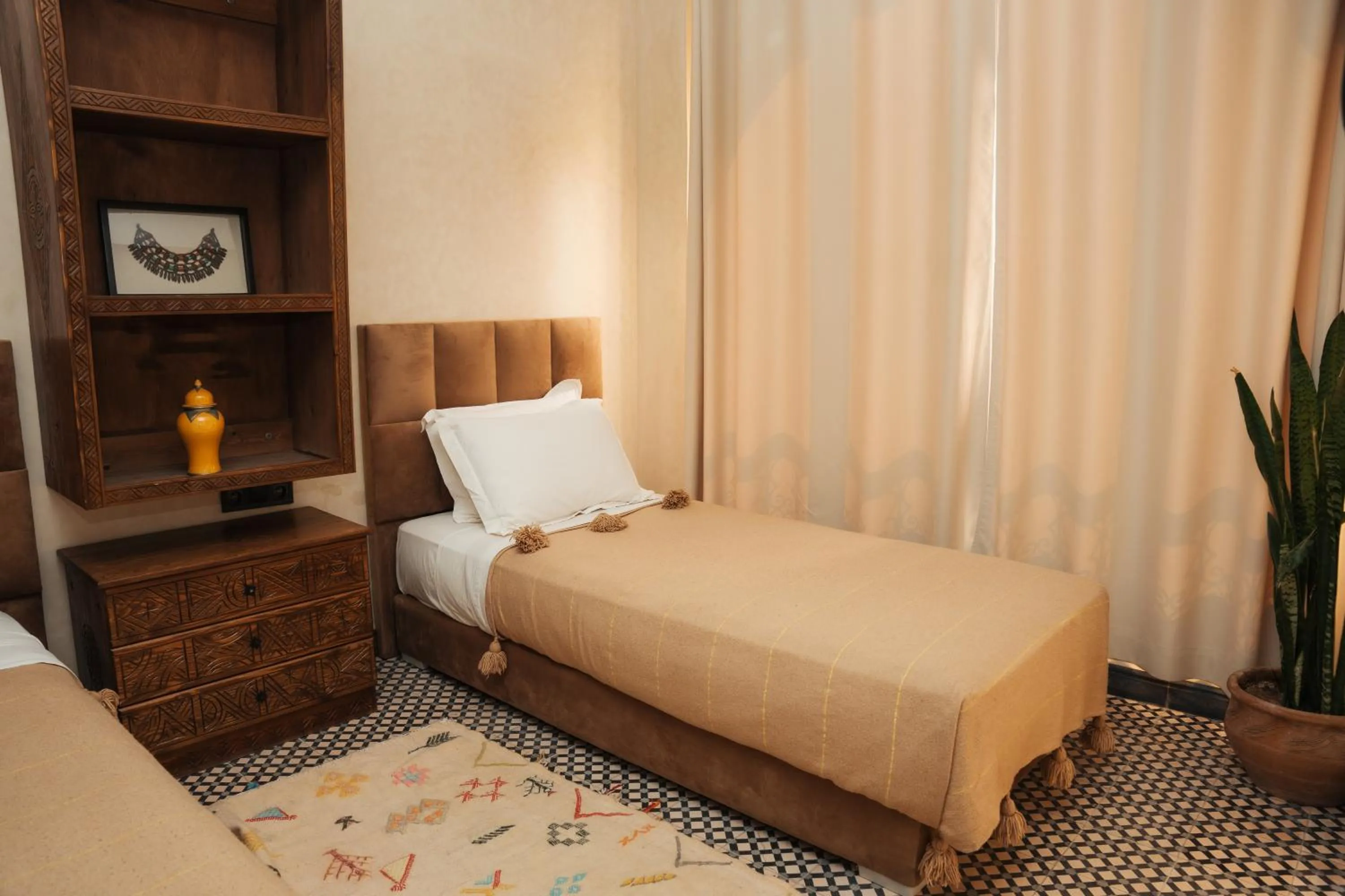 Bed in Auberge RIAD DLIM Tamraght