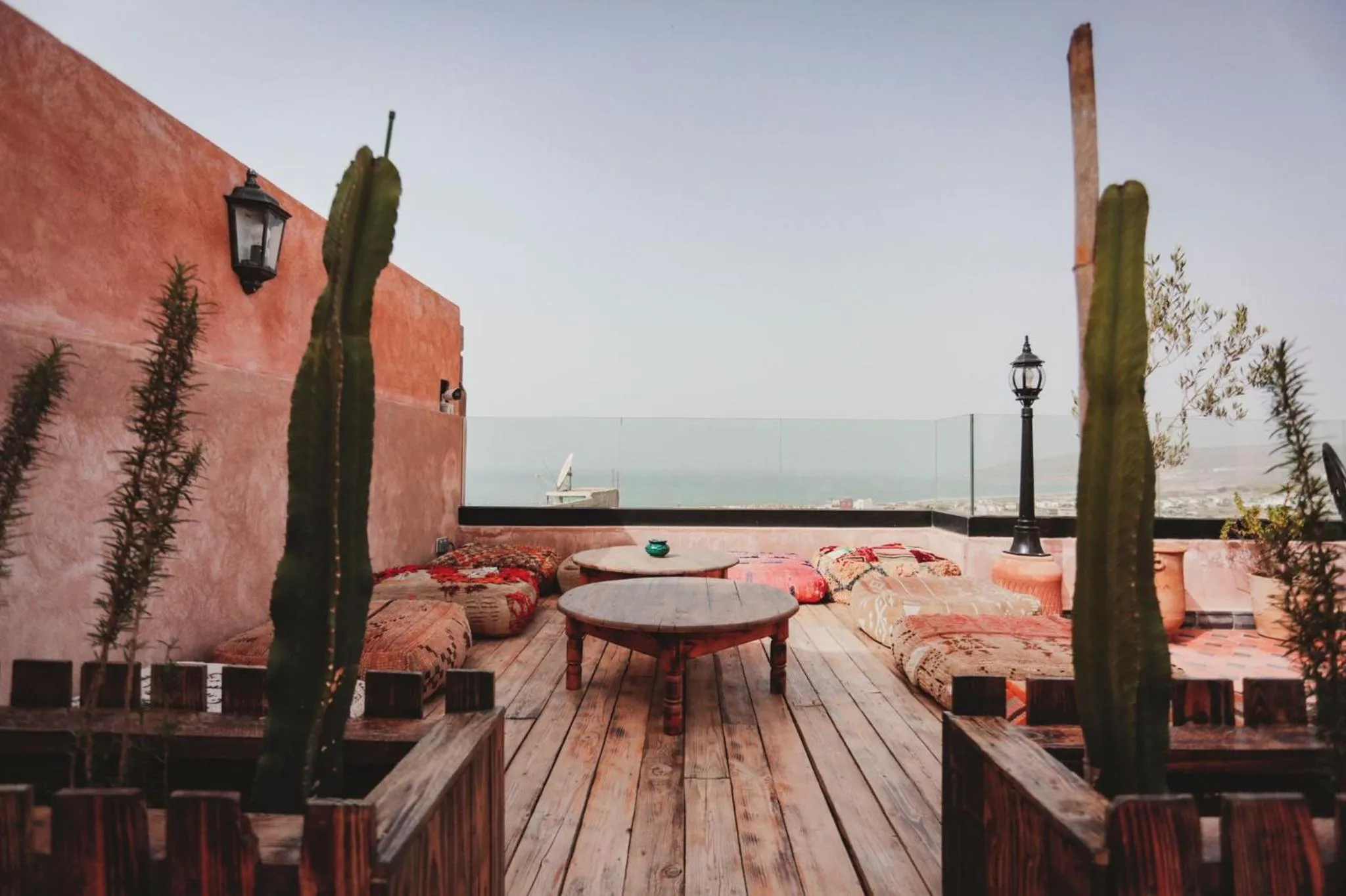 Patio in Auberge RIAD DLIM Tamraght