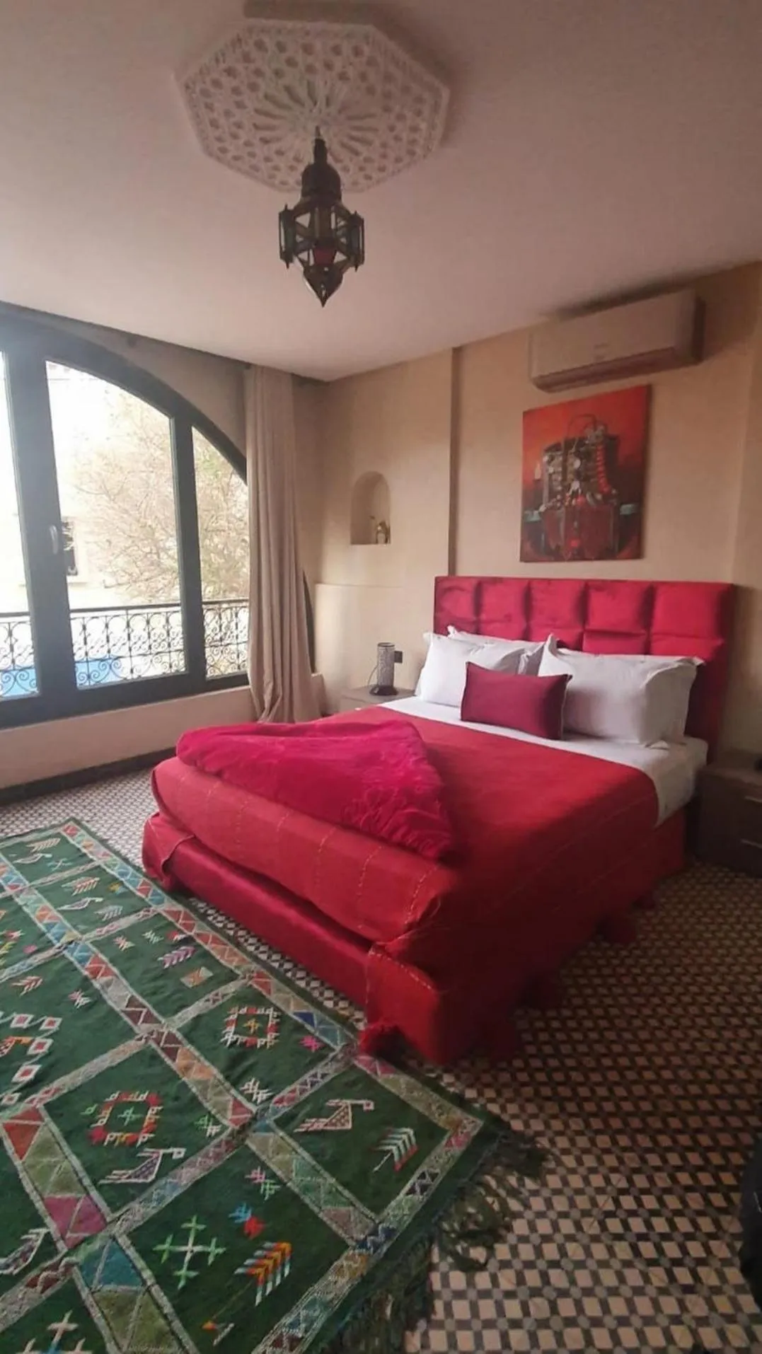 Photo of the whole room, Bed in Auberge RIAD DLIM Tamraght