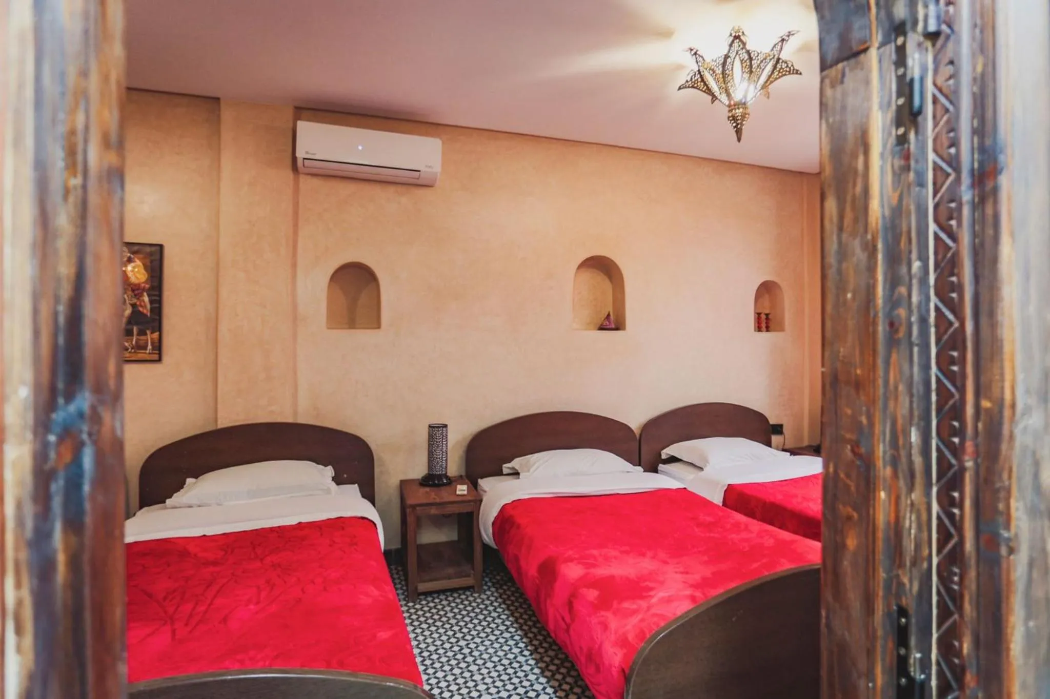 Bed in Auberge RIAD DLIM Tamraght